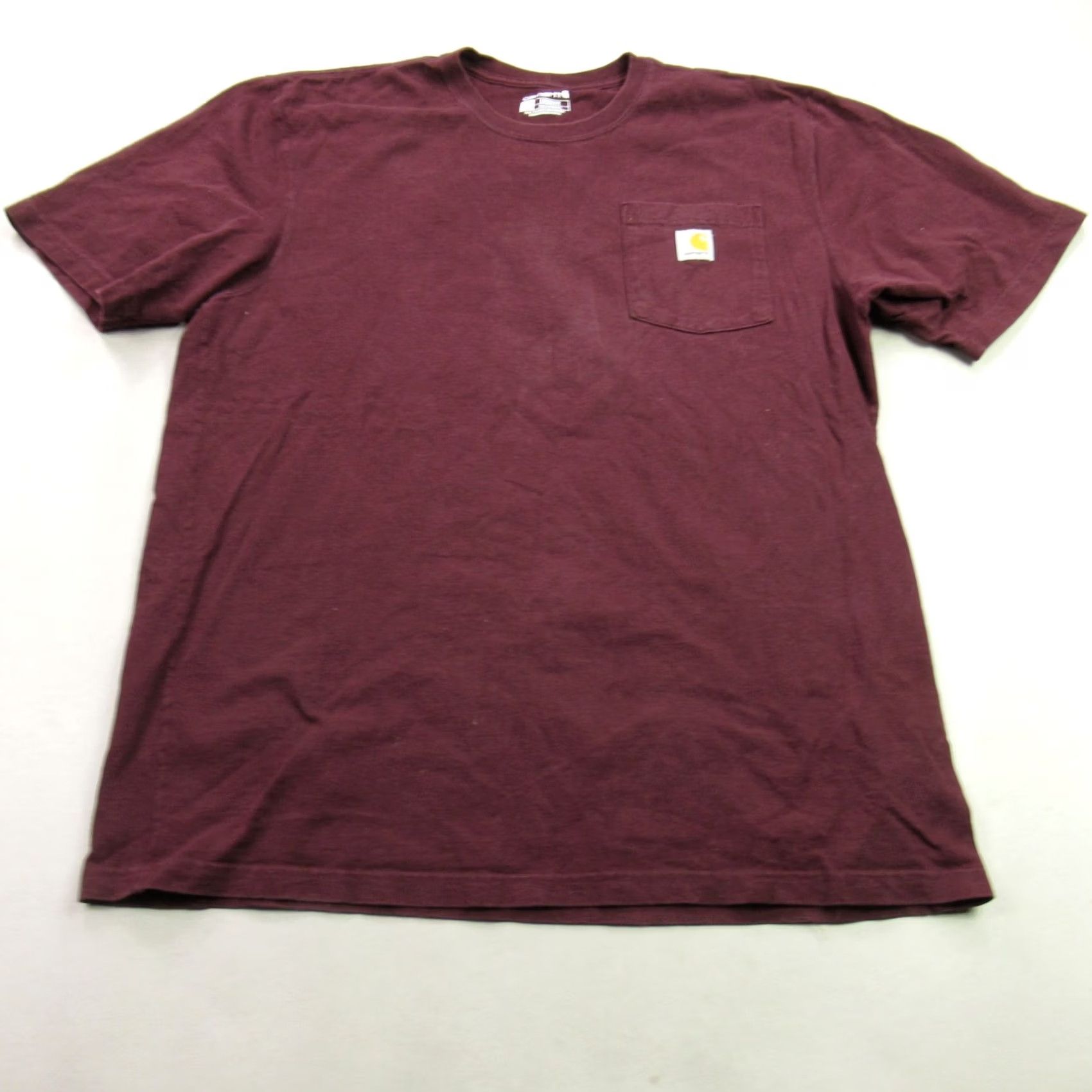Carhartt Carhartt Mens Shirt Large Tall Short Sleeve Crew Neck Loose Lightweight Pocket Size US L / EU 52-54 / 3 - 2 Thumbnail