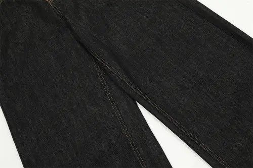 Japanese Brand VIBE Men's simple and versatile casual straight-leg jeans Size US 34 / EU 50 - 5 Thumbnail