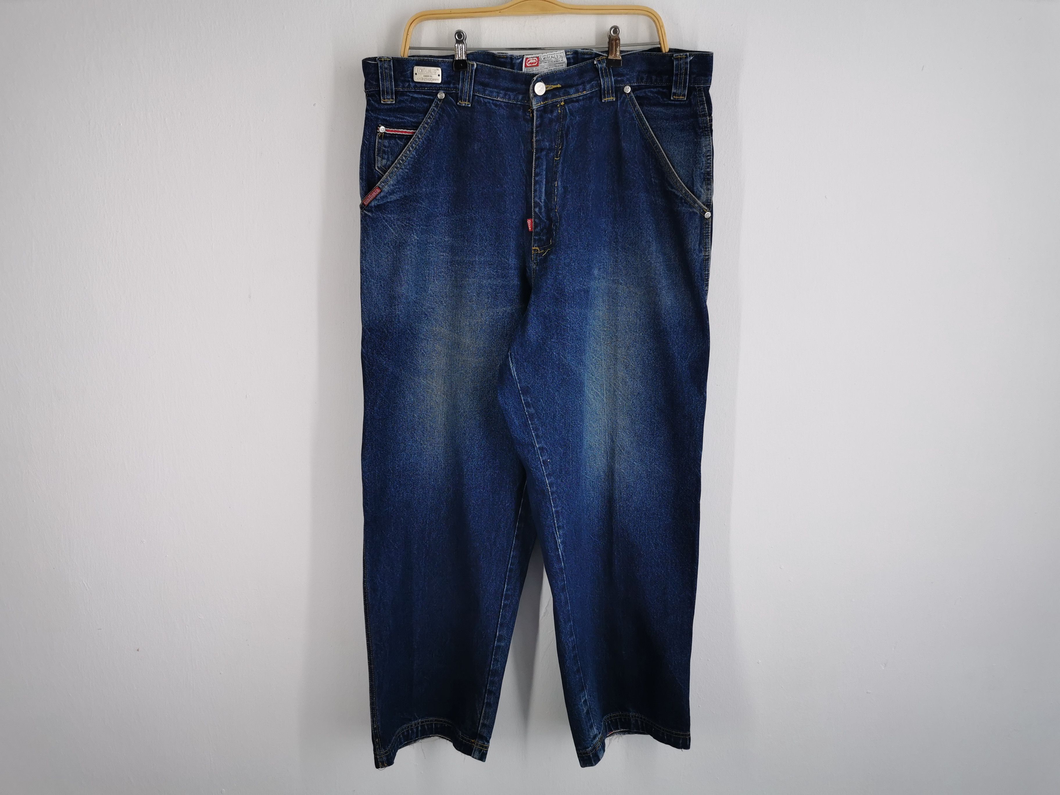 Ecko Unltd. Distressed Ecko Unltd Baggy Carpenter Denim Jeans Size 36 Size US 36 / EU 52 - 2 Thumbnail