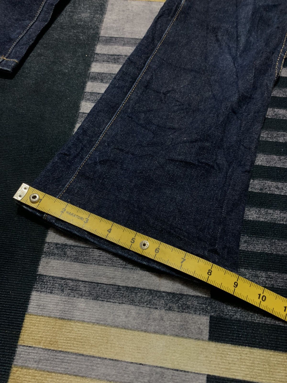Hysteric Glamour ROSE BUD BOOT CUT DENIM PANTS Size US 27 - 12 Thumbnail