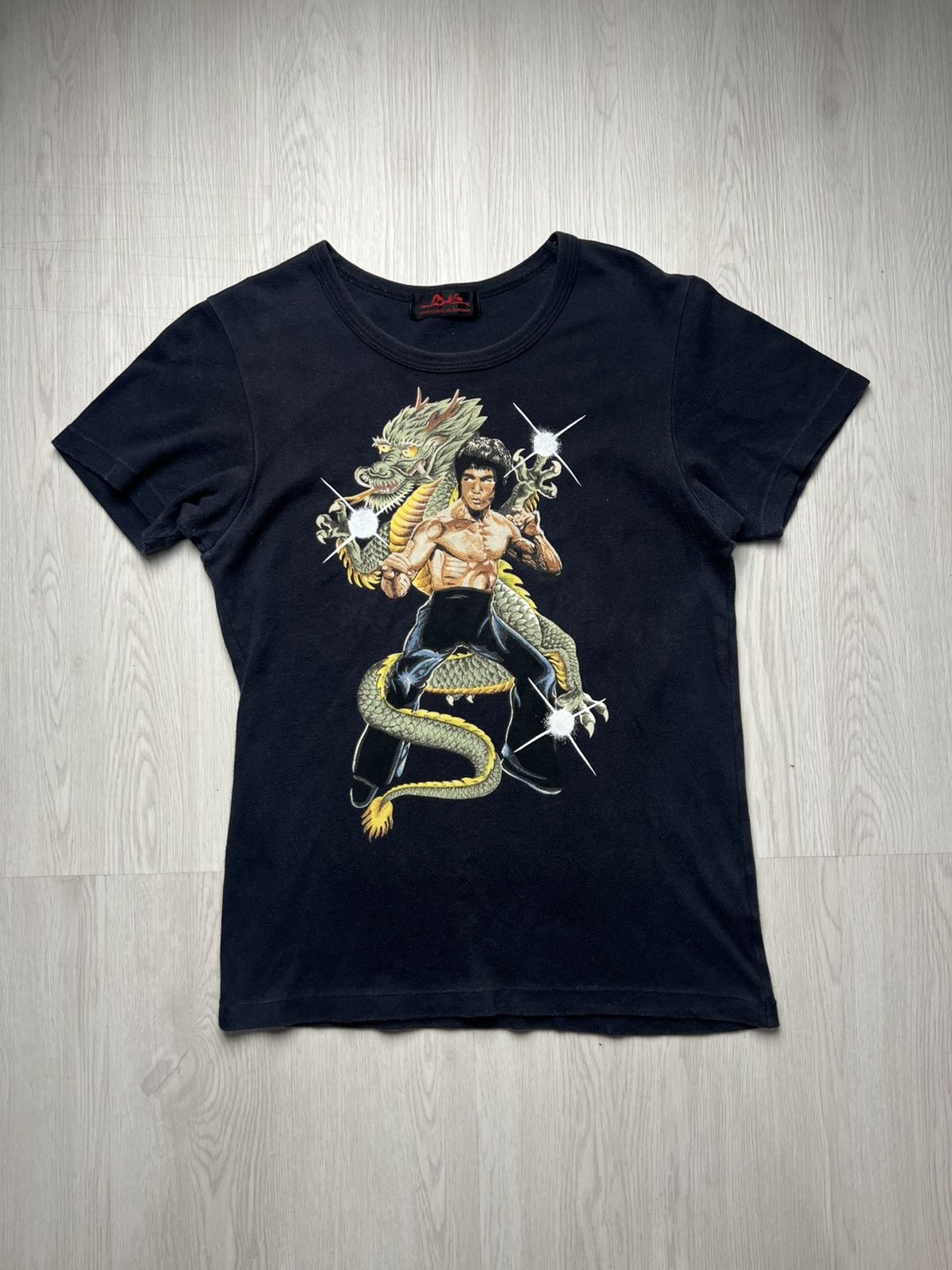 Hysteric Glamour 90s Hysteric Glamour Bruce Lee Dragon Tshirt Size US S / EU 44-46 / 1 - 1 Thumbnail