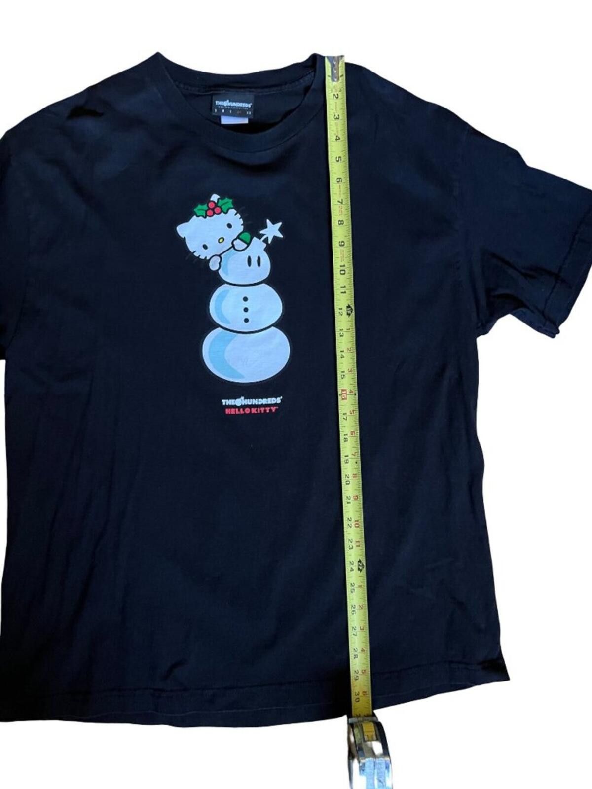 The Hundreds The Hundreds x Hello Kitty Black Graphic T-Shirt Size XL Size ONE SIZE - 3 Thumbnail