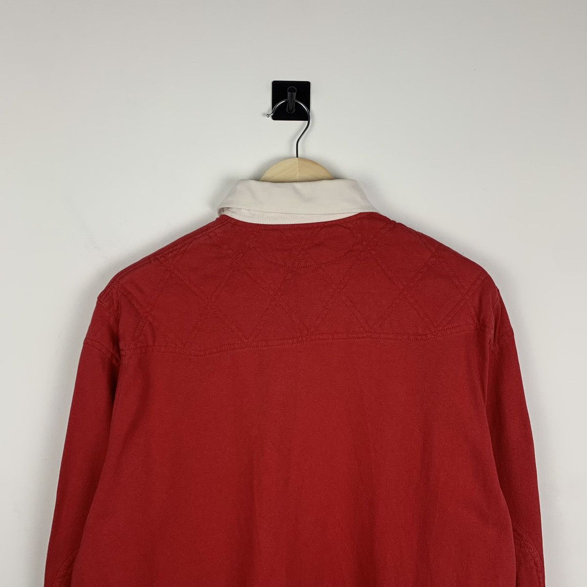 Polo Ralph Lauren Vintage Polo Ralph Lauren Big Logo Rugby Shirt Size M Red Size US M / EU 48-50 / 2 - 12 Thumbnail