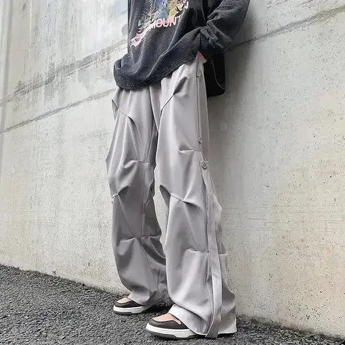Trousers casual loose pants streetwear y2k