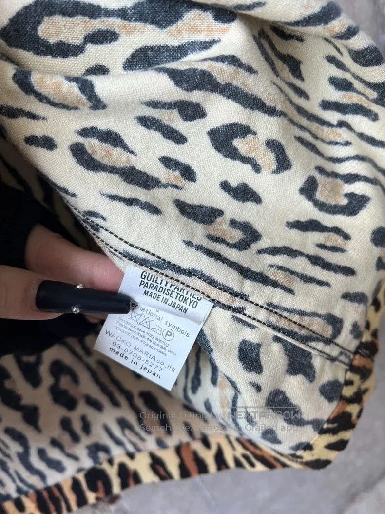 Wacko Maria Wacko Maria Leopard Suede Shirt Jacket Size US S / EU 44-46 / 1 - 5 Thumbnail