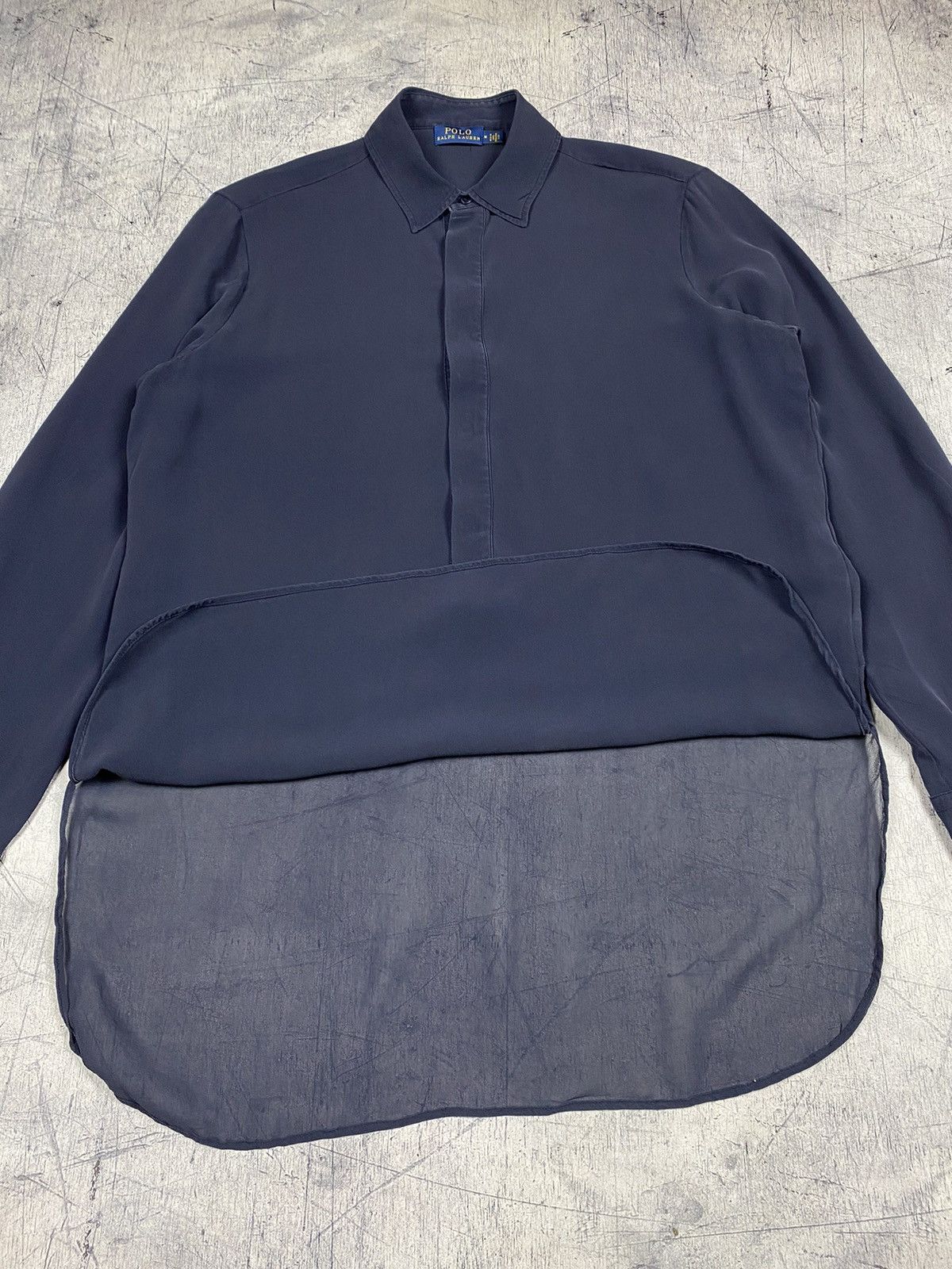 Polo Ralph Lauren Luxury Polo Ralph Lauren Silk Button Up Shirt Size M / US 6-8 / IT 42-44 - 6 Thumbnail