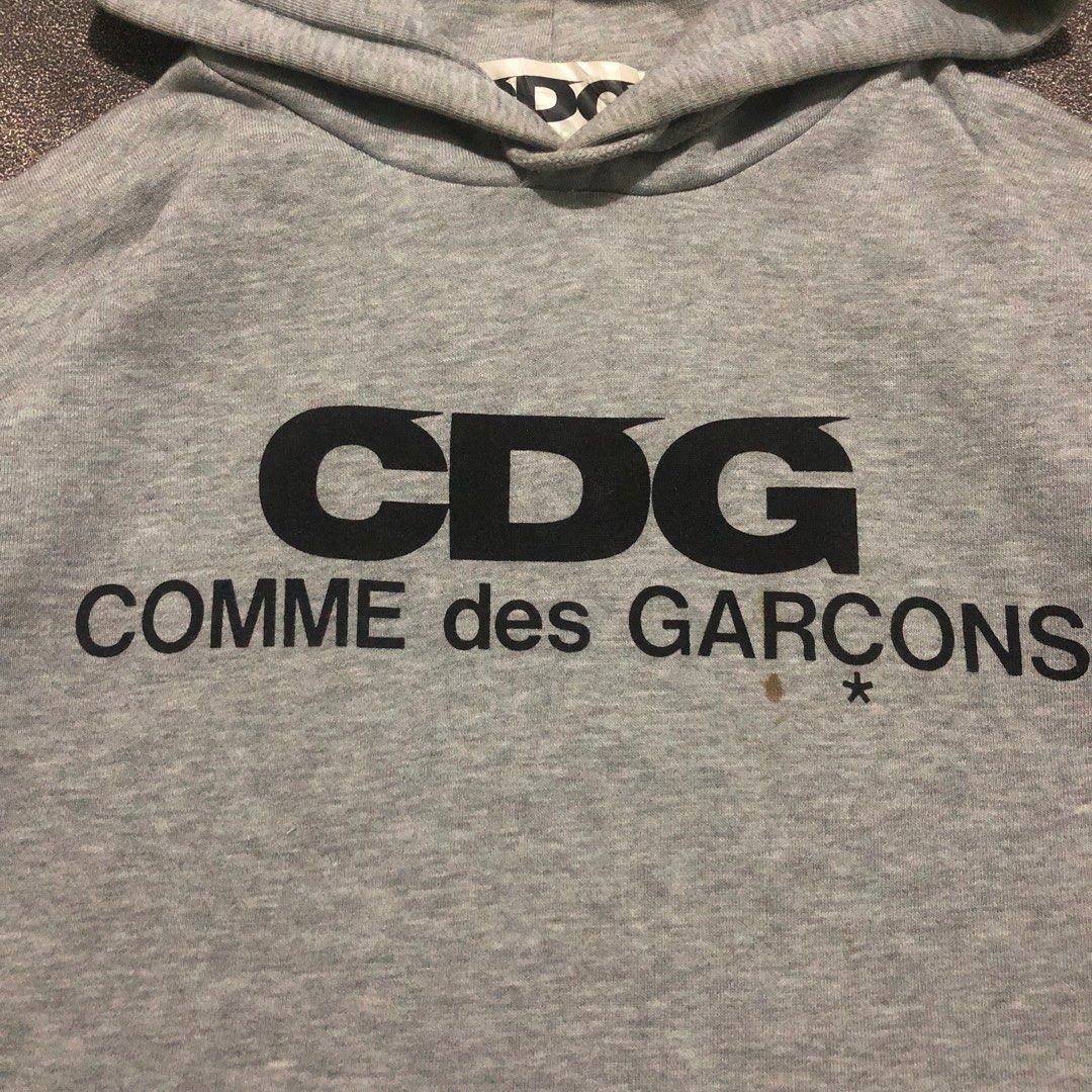 CDG by Comme des Garcons × Comme des Garcons × Japanese Brand Cdg ad 2018 hoodie grey Size US L / EU 52-54 / 3 - 2 Thumbnail