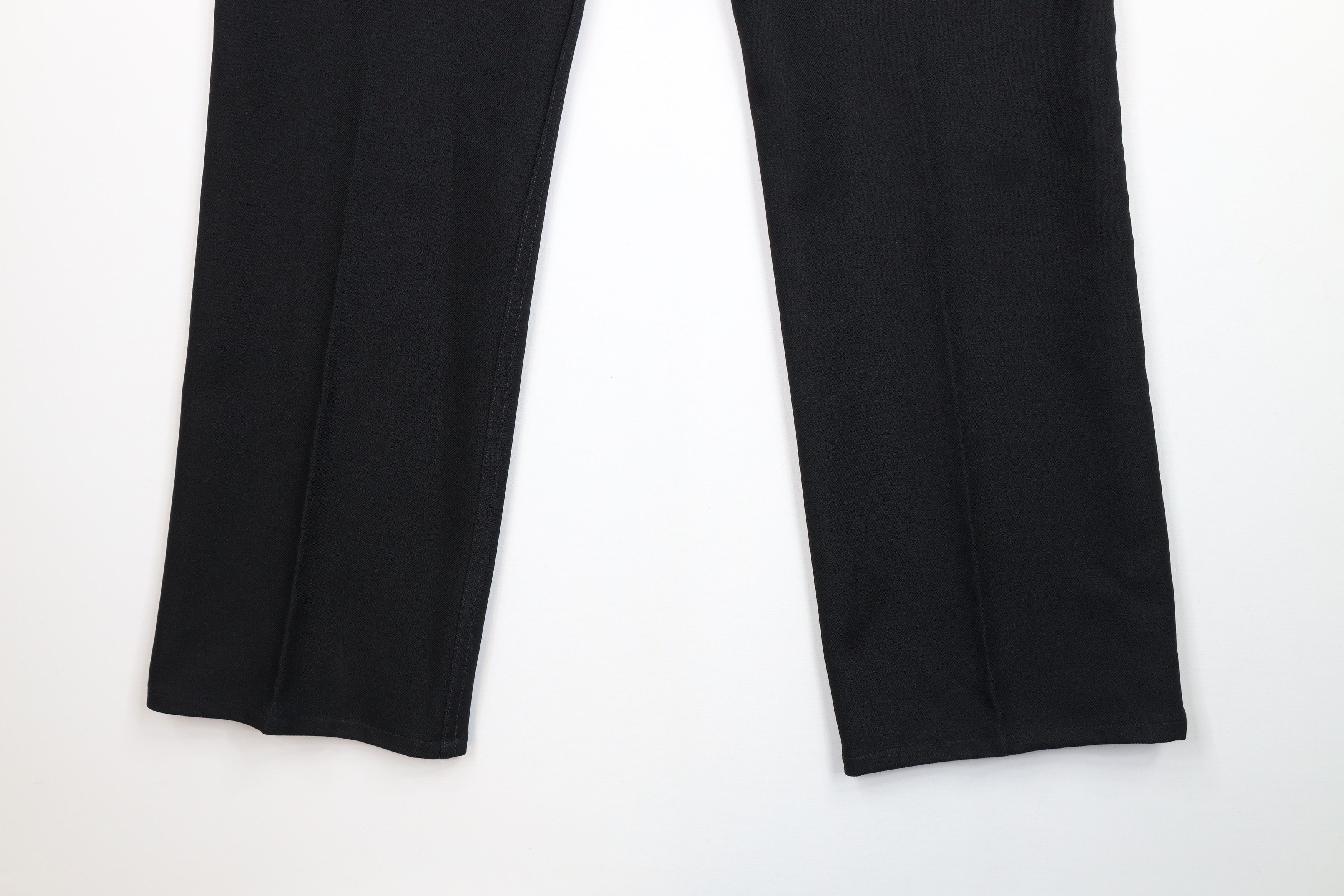 Levi's × Vintage Vintage 90s Levis Flared Wide Leg Knit Chino Pants Black USA Size US 38 / EU 54 - 15 Thumbnail