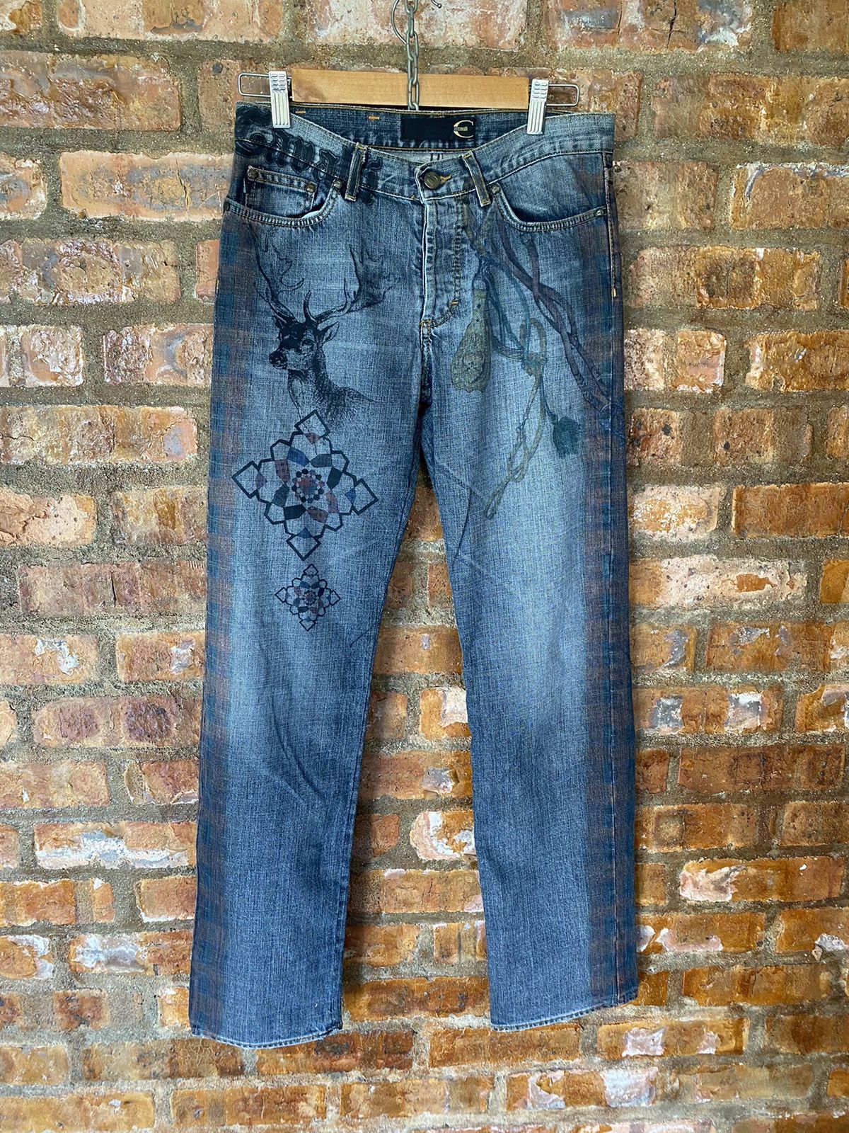 Roberto Cavalli AW07 Just Cavalli Native animal print pants Size US 29 - 3 Thumbnail