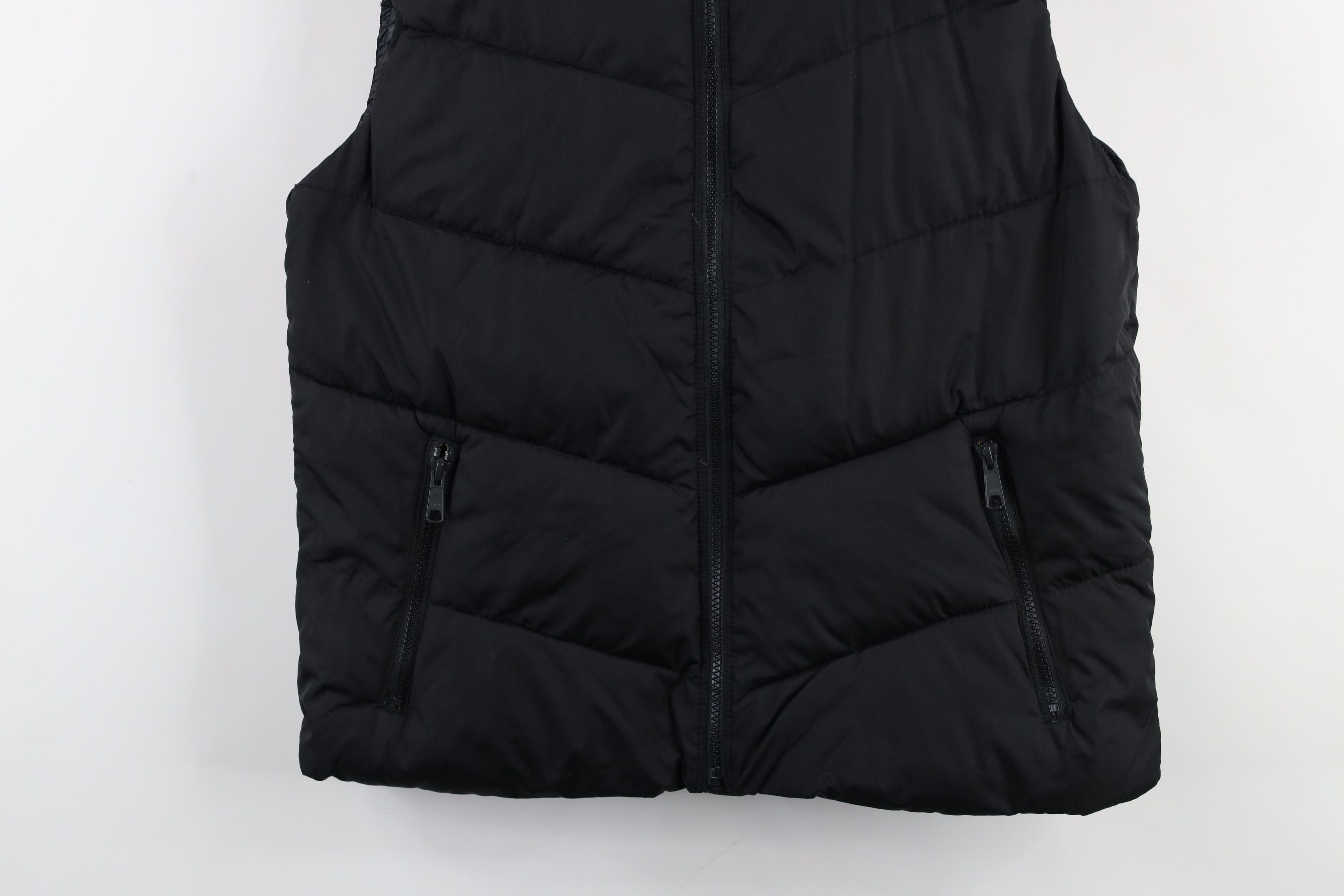 Gap × Vintage Vintage Y2K Gap Faux Fur Plush Hooded Puffer Vest Jacket Size L / US 10 / IT 46 - 3 Thumbnail