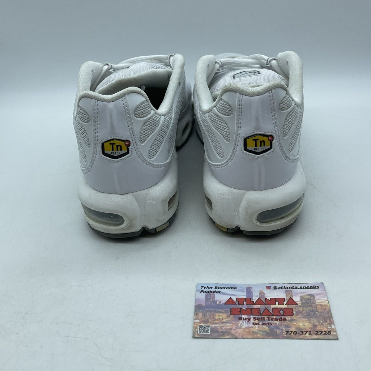Nike Air max plus white Size US 9.5 / EU 42-43 - 3 Thumbnail