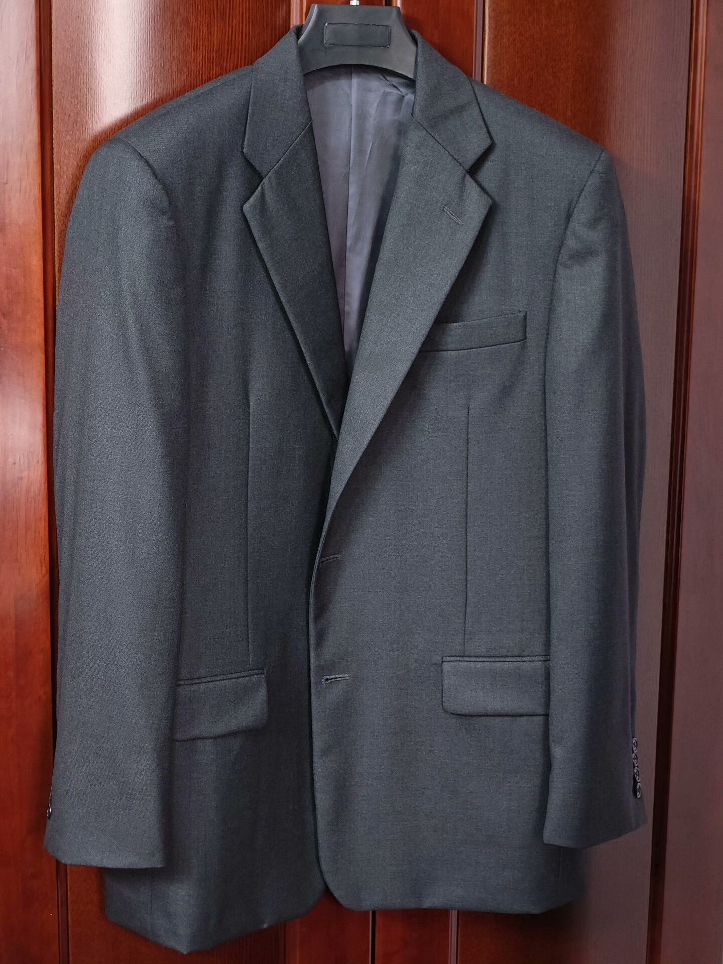 Hickey Freeman Hickey Freeman Gray Wool Suit Jacket Size US M / EU 48-50 / 2 - 1 Thumbnail