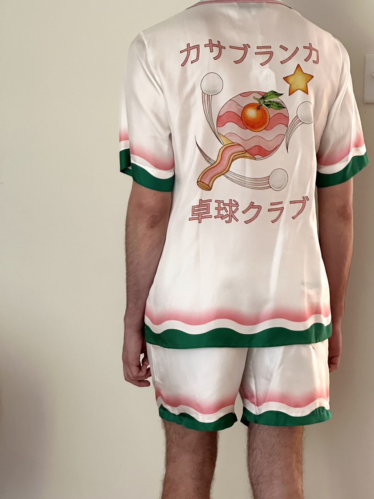 Casablanca Le Jeu De Ping Pong Shirt + Shorts Set