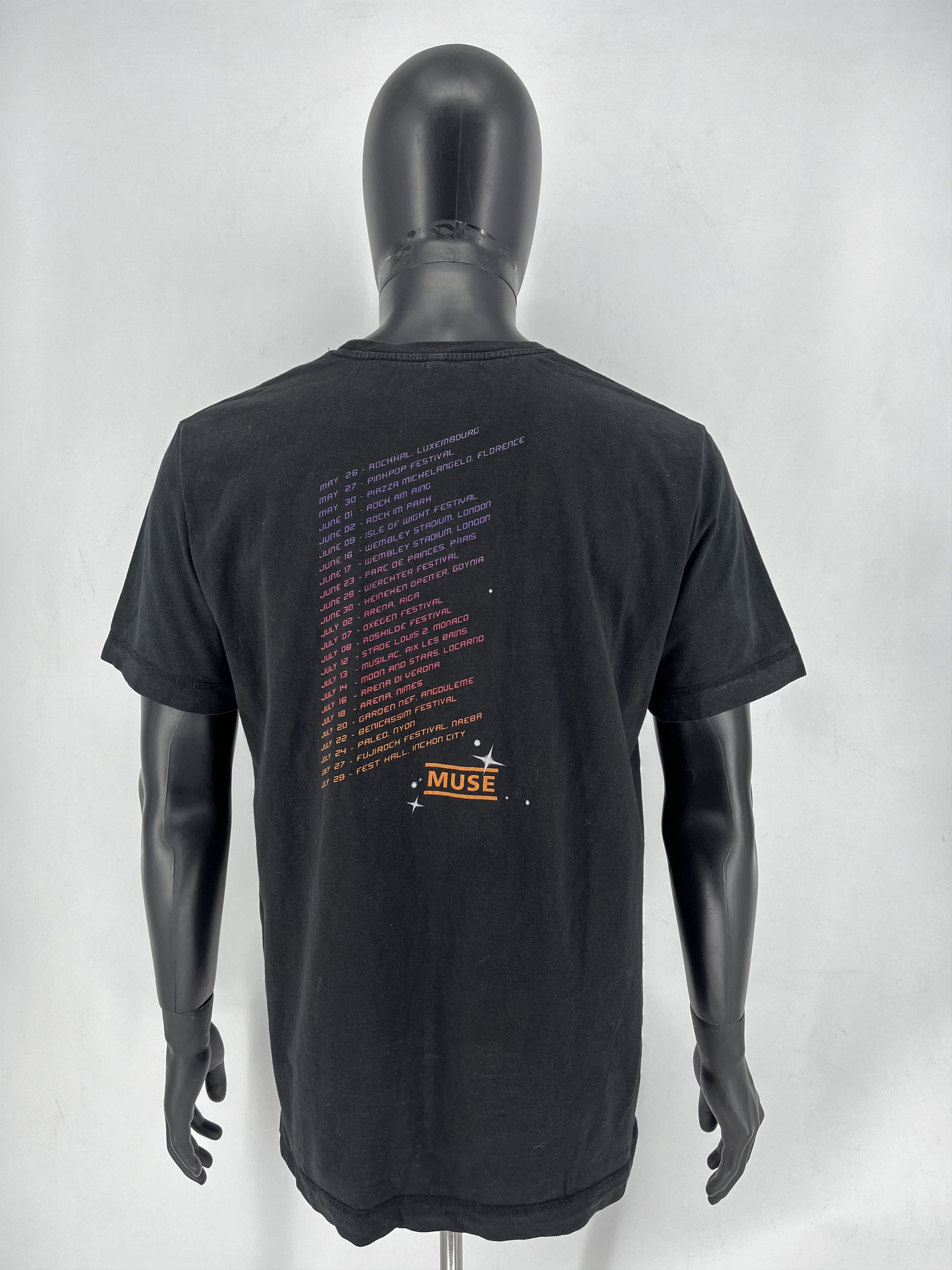 Band Tees Muse - Australia Tour Shirt 2007 SUNFADED TEE Size US L / EU 52-54 / 3 - 8 Thumbnail