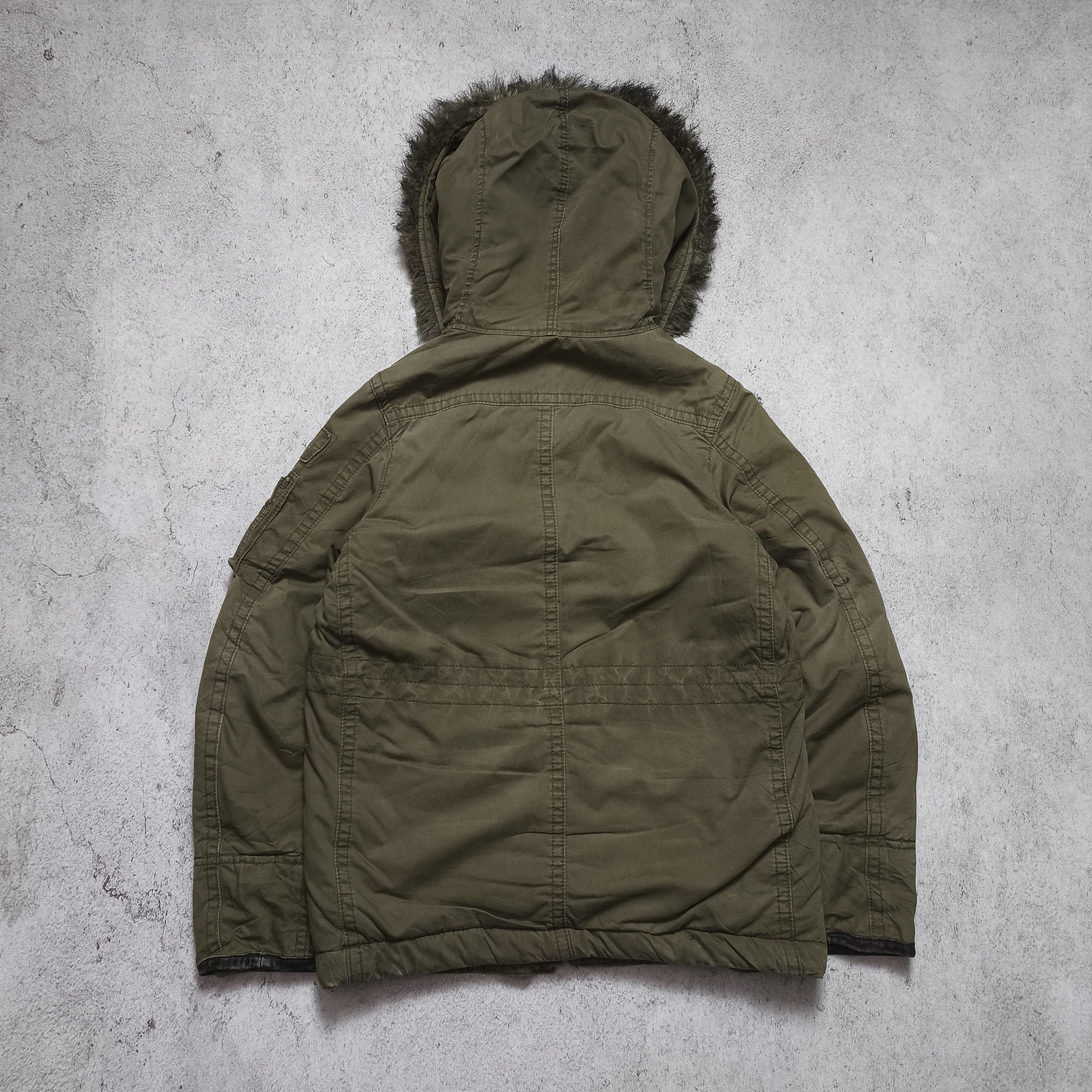 Abercrombie & Fitch Abercrombie MT Washington Military Fur Jacket Size US L / EU 52-54 / 3 - 8 Thumbnail
