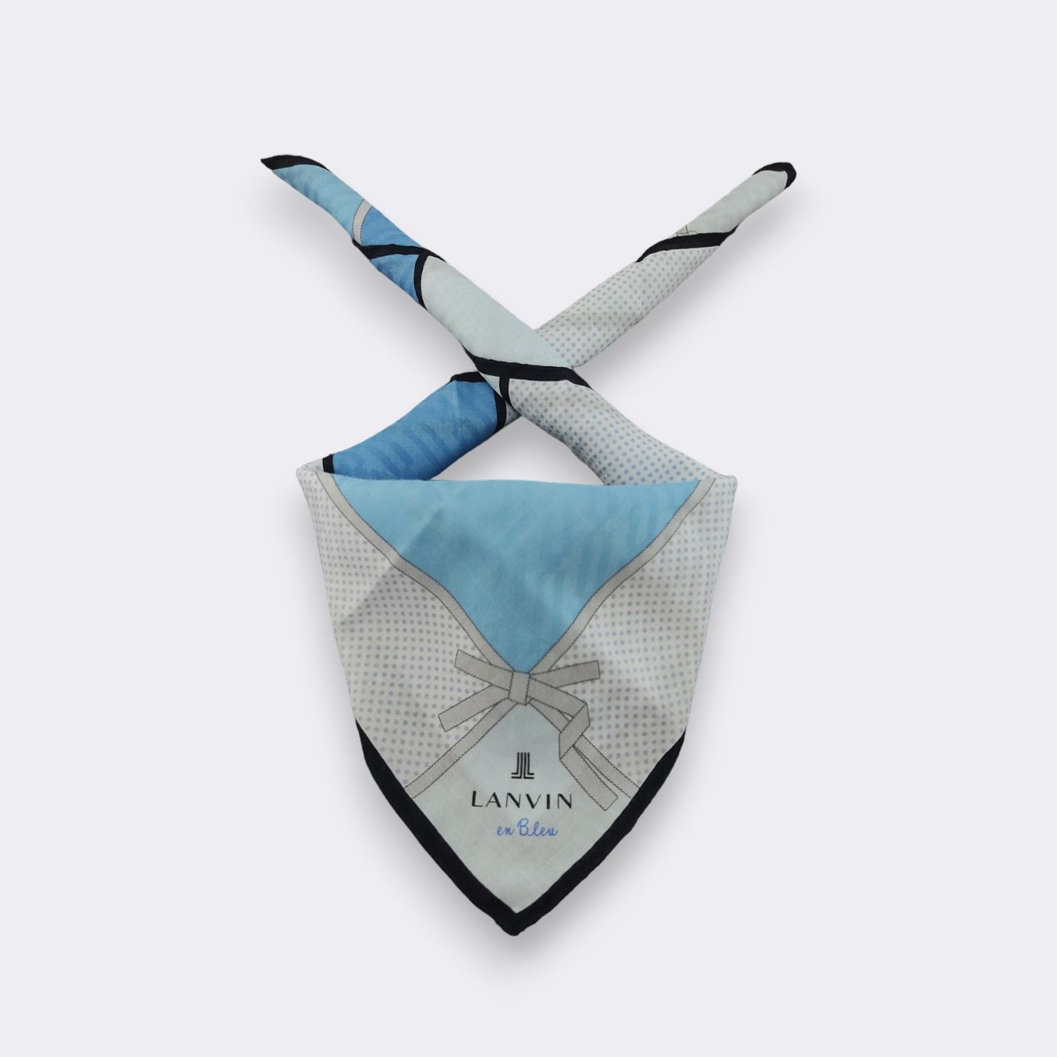 Lanvin Vintage Lanvin Handkerchief Neckerchief Bandana H079D Size ONE SIZE - 1 Thumbnail