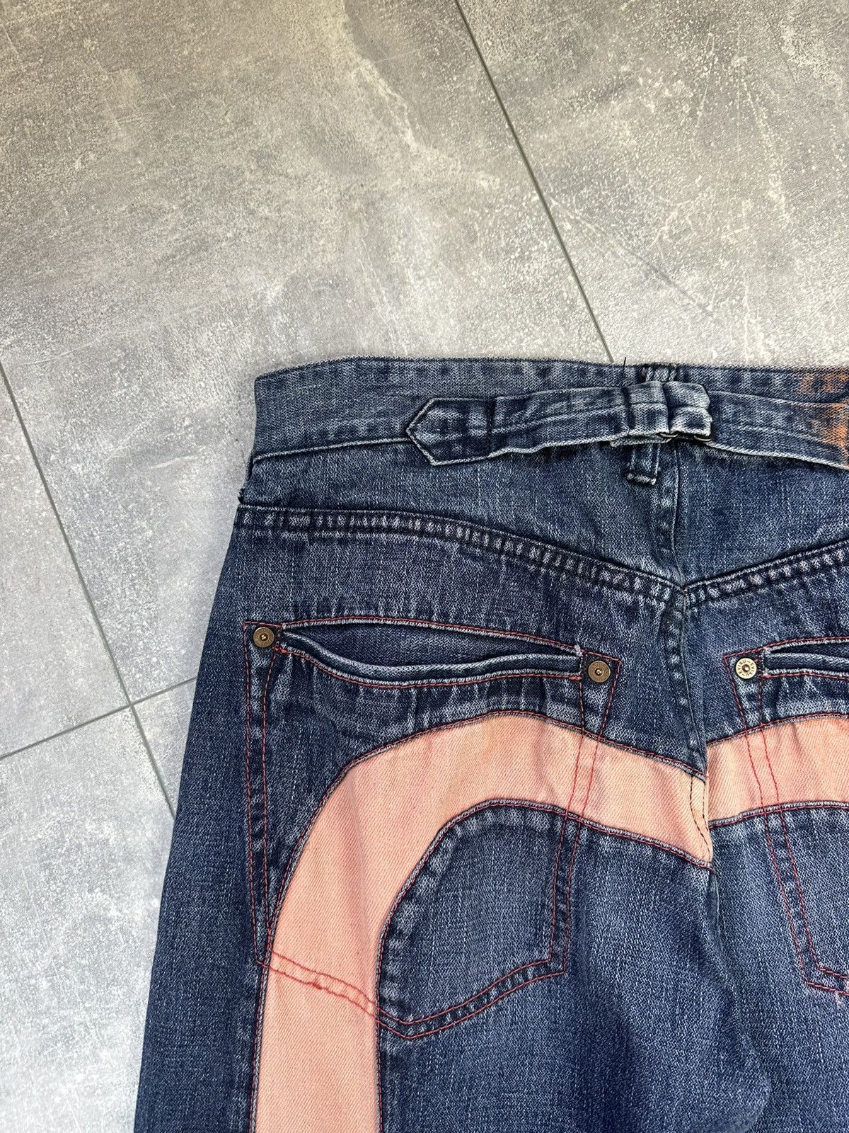 Evisu Vintage Evisu Japanese Denim Jeans Pants Overprint Logo Size US 30 / EU 46 - 9 Thumbnail