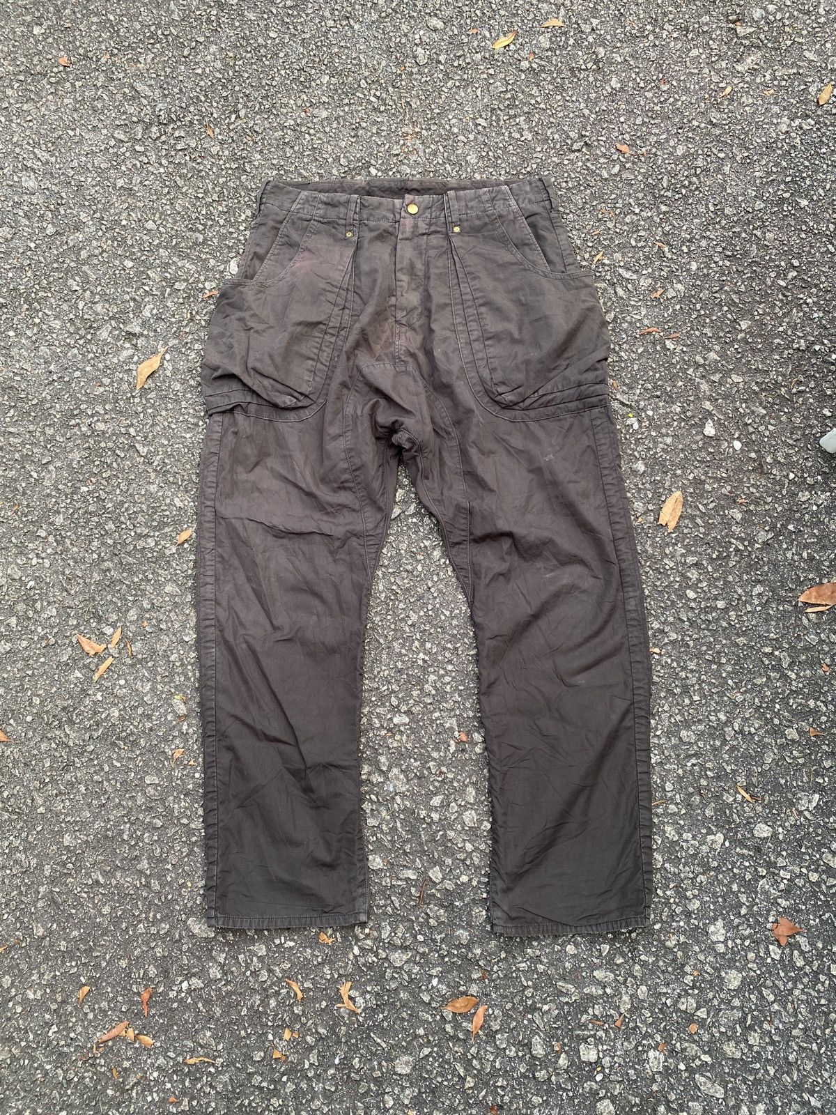 08sircus × Japanese Brand × Kiminori Morishita Kiminori Morishita x 08sircus Japan Sun Faded Trouser Pant Size US 30 / EU 46 - 3 Thumbnail