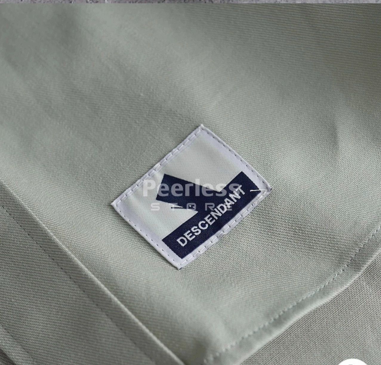 Descendant DESCENDANT KENNEDY'S TWILL LS SHIRT Jpn Whale Embro 24SS Green Size US M / EU 48-50 / 2 - 5 Thumbnail