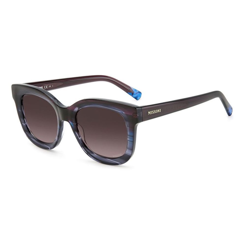 Missoni Blue Plastic Women's Sunglasses Size ONE SIZE - 1 Preview