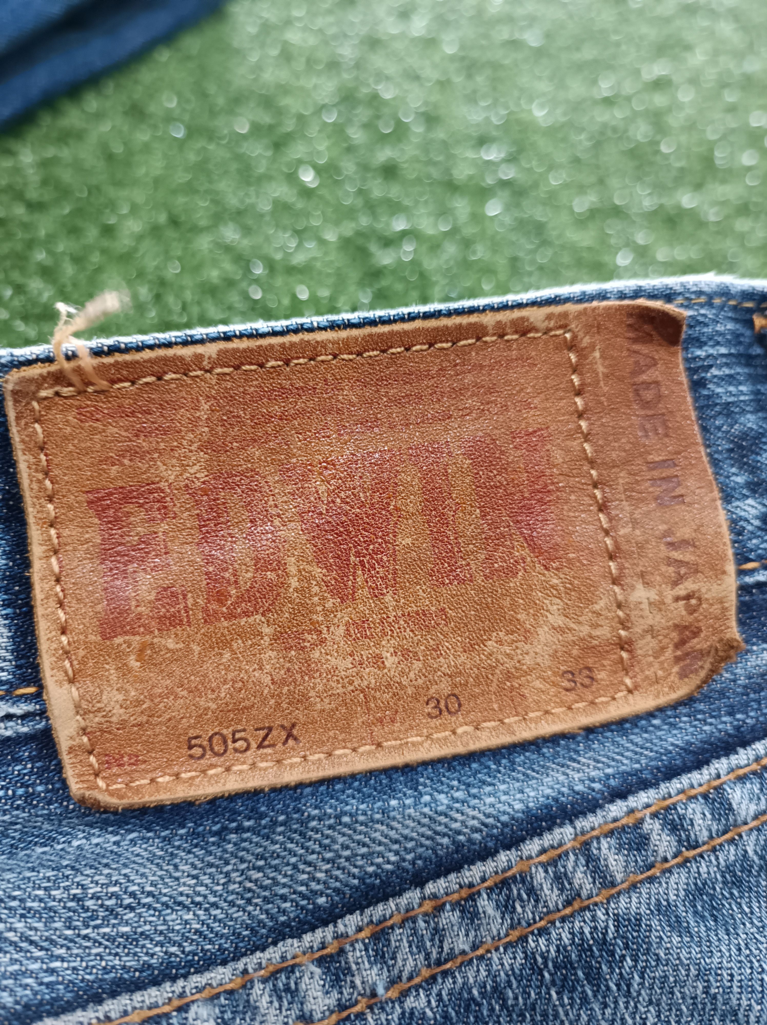 Edwin EDWIN 505zx selvage distressed denim. Size US 31 - 7 Thumbnail
