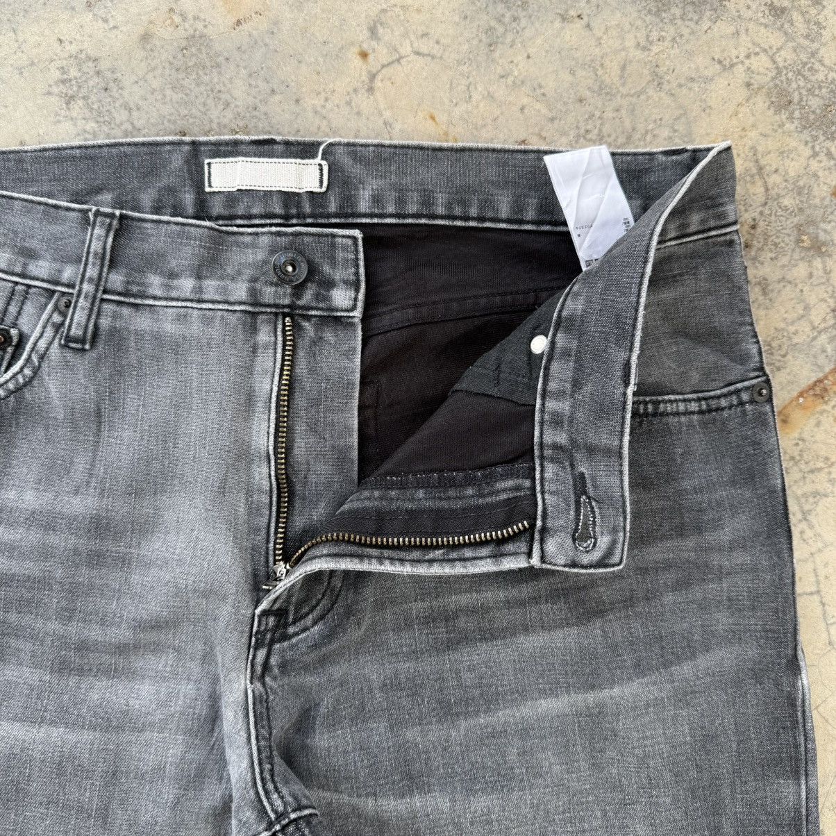 Japanese Brand VINTAGE JAPANESE FADED BLACK JEAN DENIM PANTS Size US 34 / EU 50 - 7 Thumbnail
