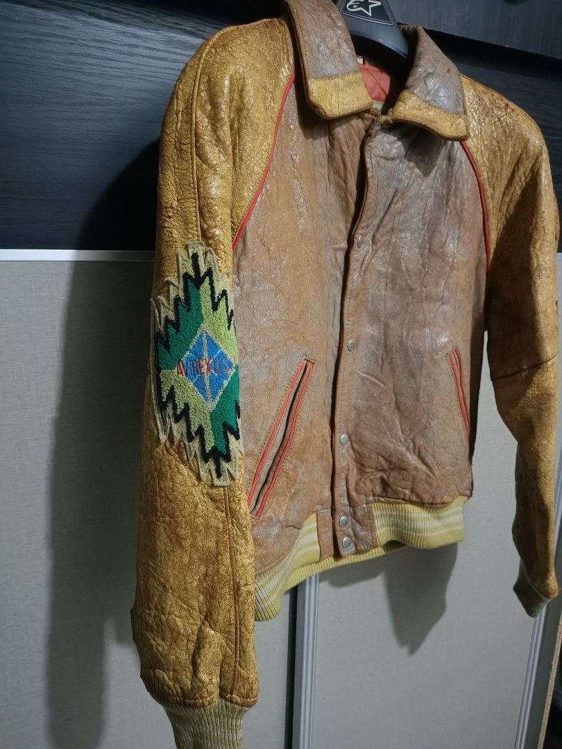 Avirex Vintage avirex usa varsity leather jacket Size US XS / EU 42 / 0 - 5 Thumbnail
