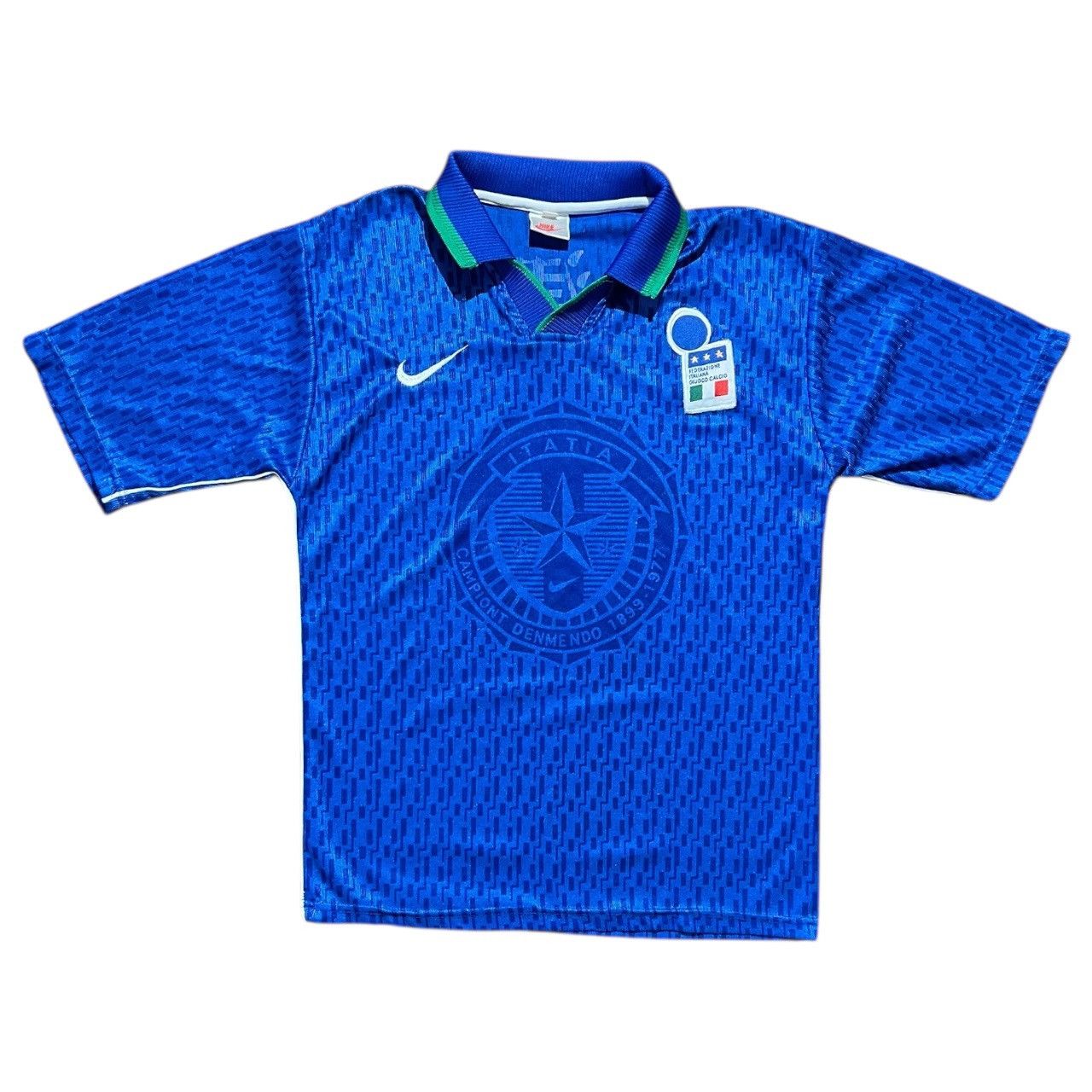 Nike × Vintage Vintage Italy 1994-1996 Nike Soccer Jersey Size US S / EU 44-46 / 1 - 1 Thumbnail
