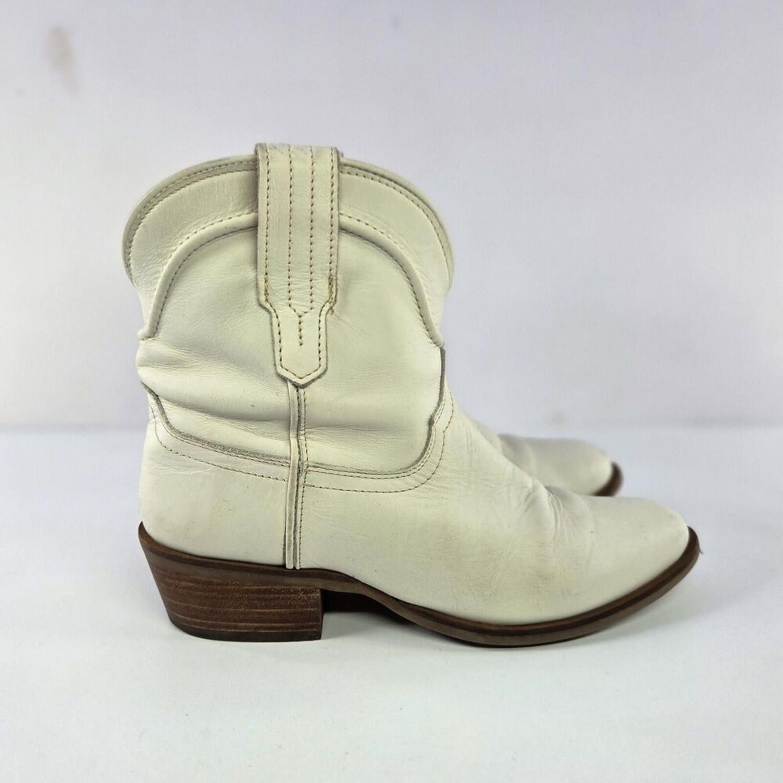 Dingyun Zhang Dingo Saguaro White Leather DI825 Womens Sz 8 Size US 8 / IT 38 - 2 Thumbnail