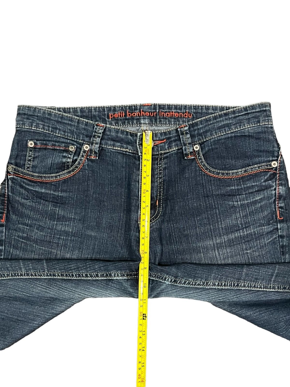 Japanese Brand Vintage Y2K Japanese Brand Blue Washed Flare Jeans Size US 33 - 11 Thumbnail