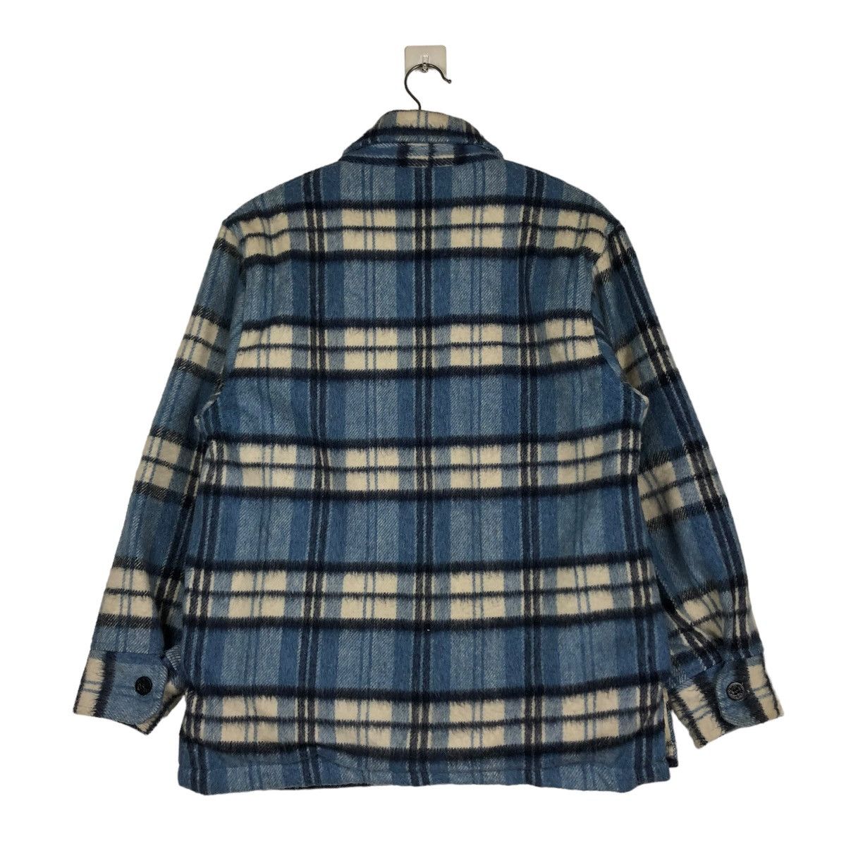 Japanese Brand 🔥VINTAGE WOOL FLANNEL JACKET TARTAN DESIGN ISSEY MIYAKE Size US M / EU 48-50 / 2 - 10 Thumbnail