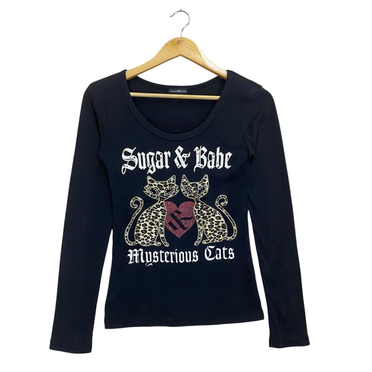If Six Was Nine Sugar & Babe Big Logo Longsleeve Tee Size S / US 4 / IT 40 - 1 Thumbnail