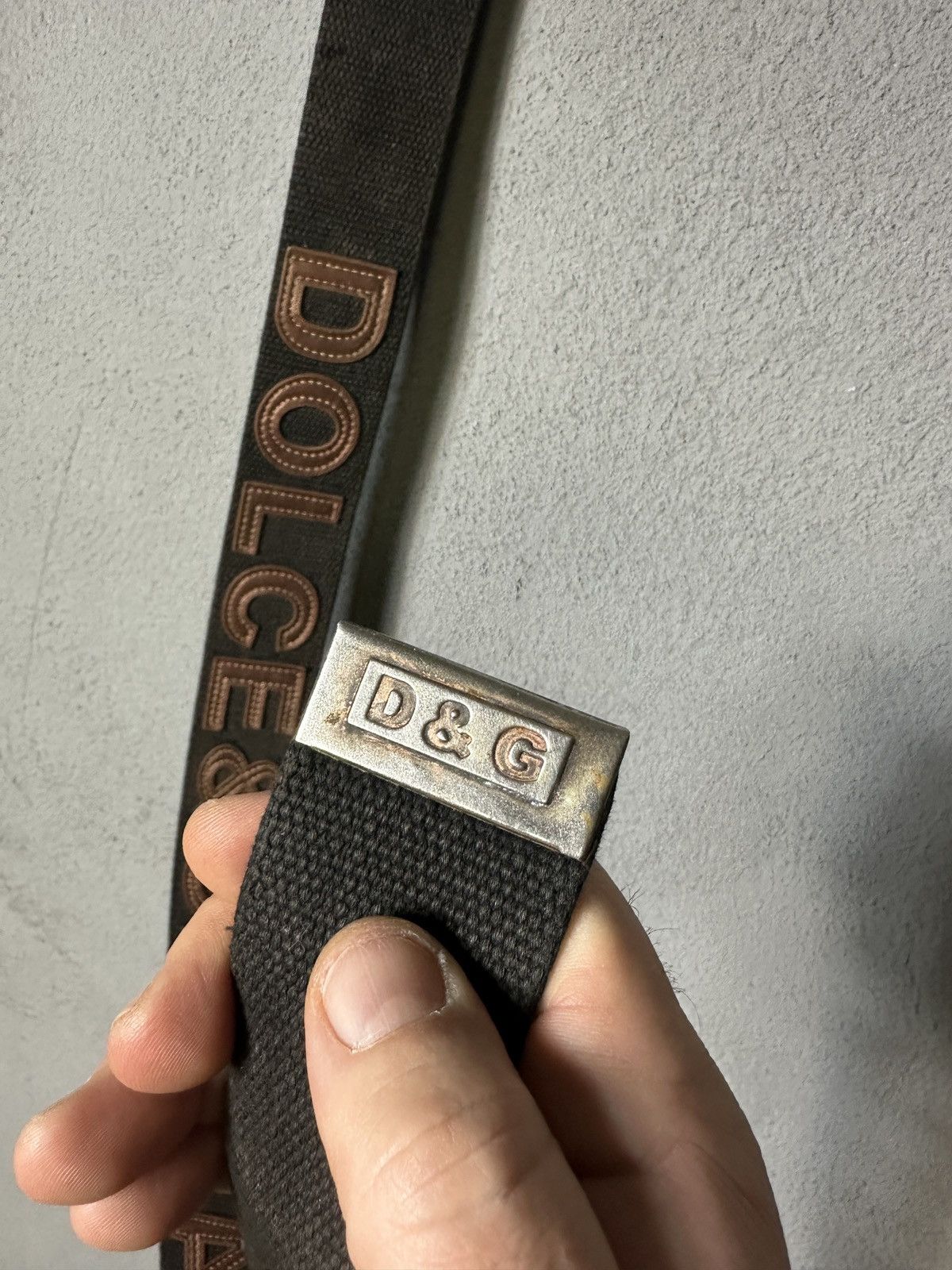 Dolce & Gabbana × Vintage Dolce & Gabbana Cotton Belt Vintage Size ONE SIZE - 5 Thumbnail