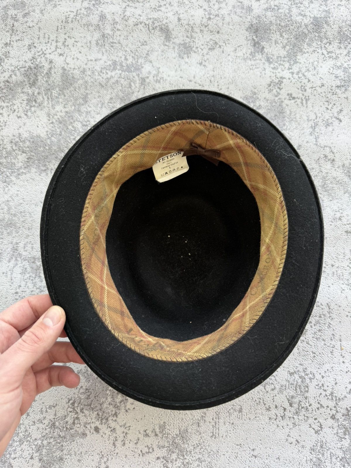 Stetson × Vintage Stetson Fedora Cameron VitaFelt Wool Hat Size ONE SIZE - 3 Thumbnail