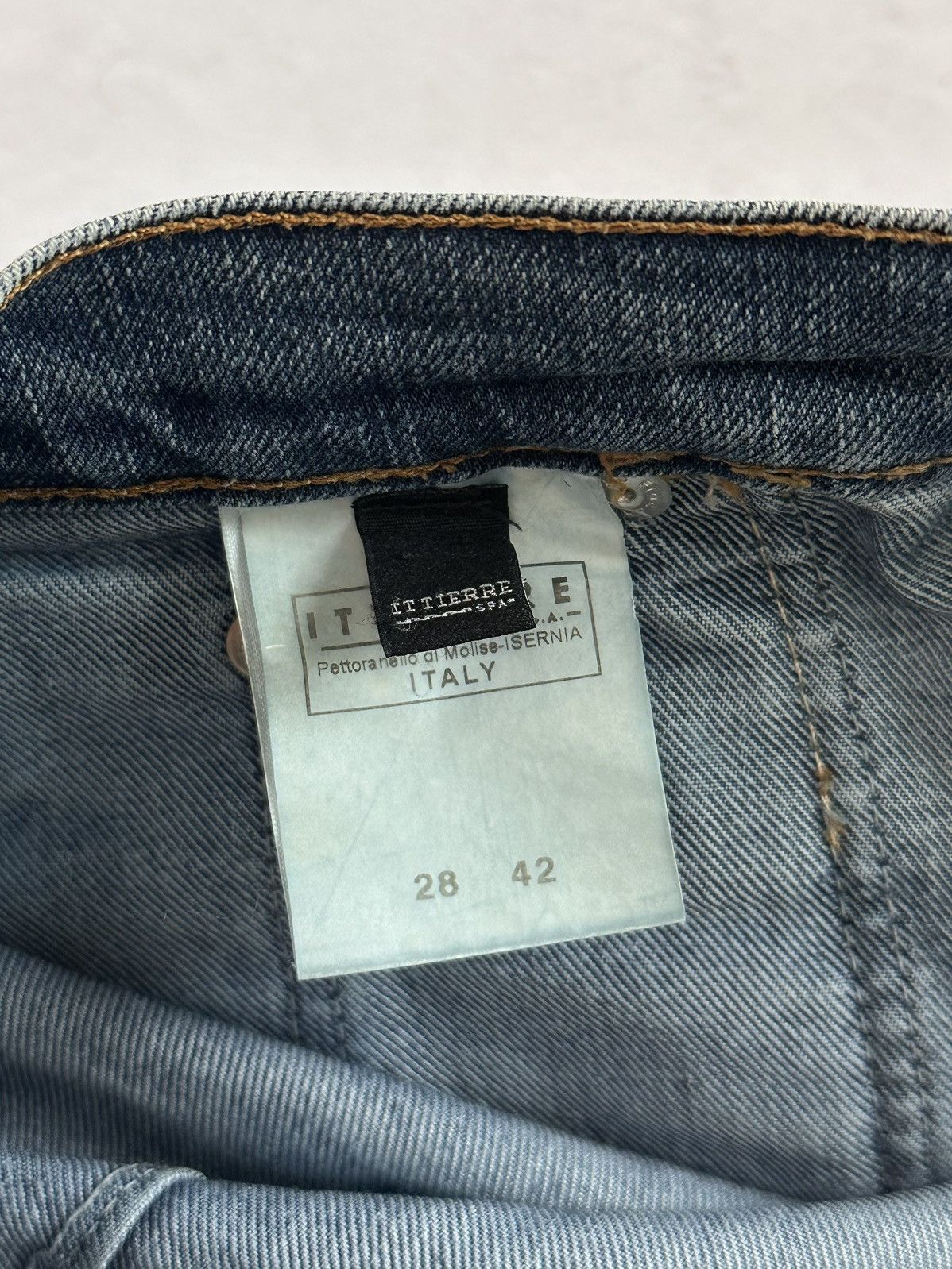 Dolce & Gabbana × Japanese Brand Avant Garde Vintage Dolce & Gabbana 00s Baggy Japanese LGB Size 28" / US 6 / IT 42 - 7 Thumbnail