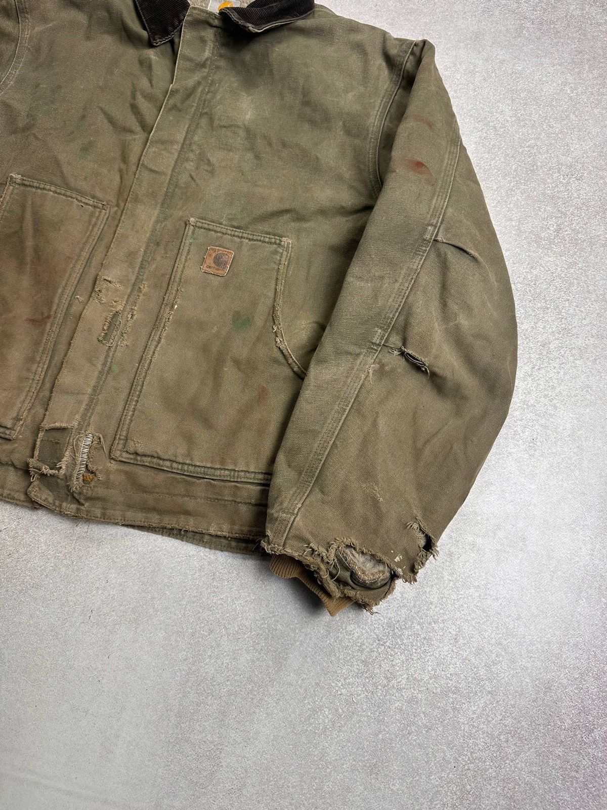 Carhartt Vintage 90s Carhartt Detroit Workwear Jacket XL Size US XL / EU 56 / 4 - 3 Thumbnail