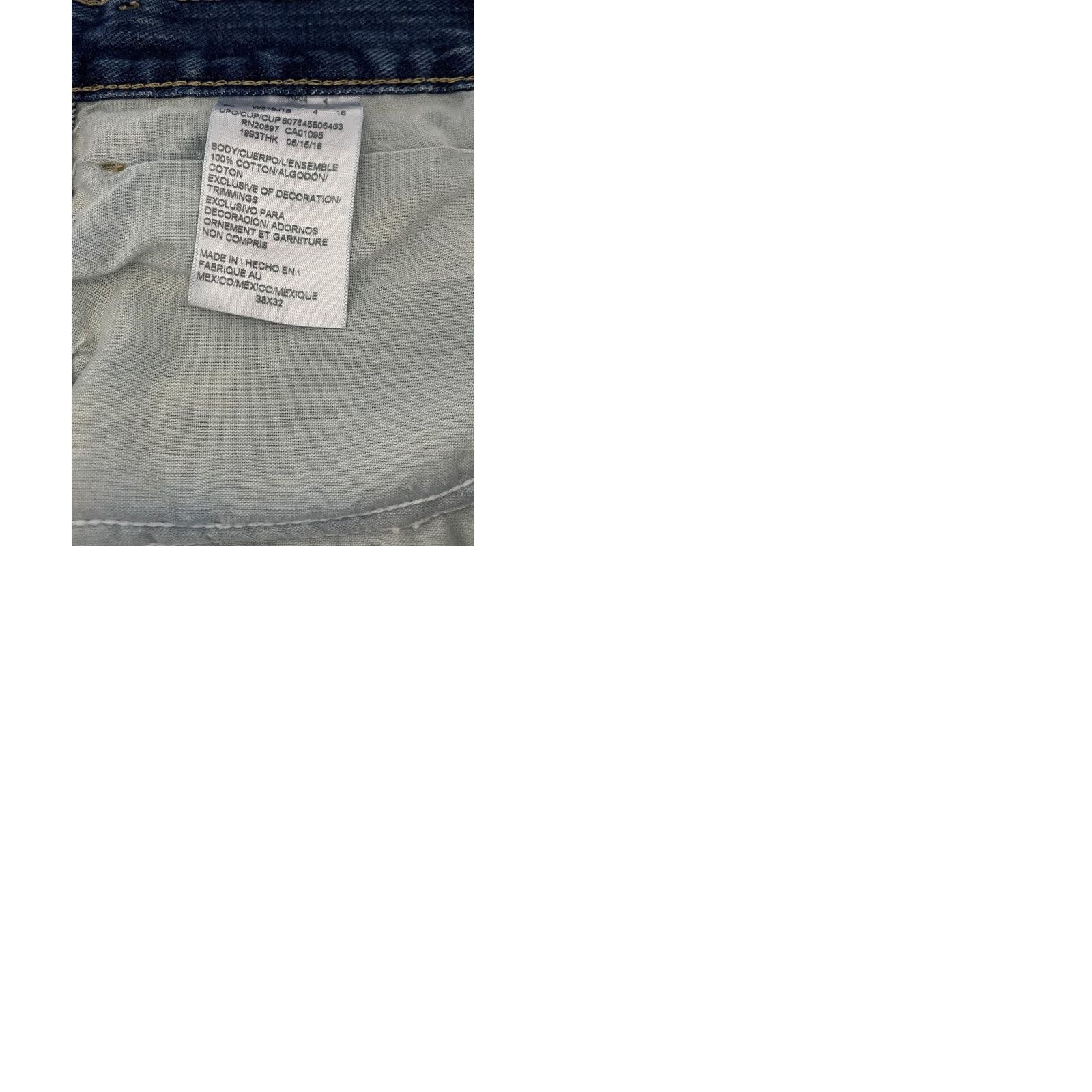 Dickies Dickies Carpenter Jeans Mens 38x28 Blue Relaxed Fit Workwear Hammer Loop Denim Jeans Mens Blue Dickies Carpenter Size US 38 / EU 54 - 9 Thumbnail