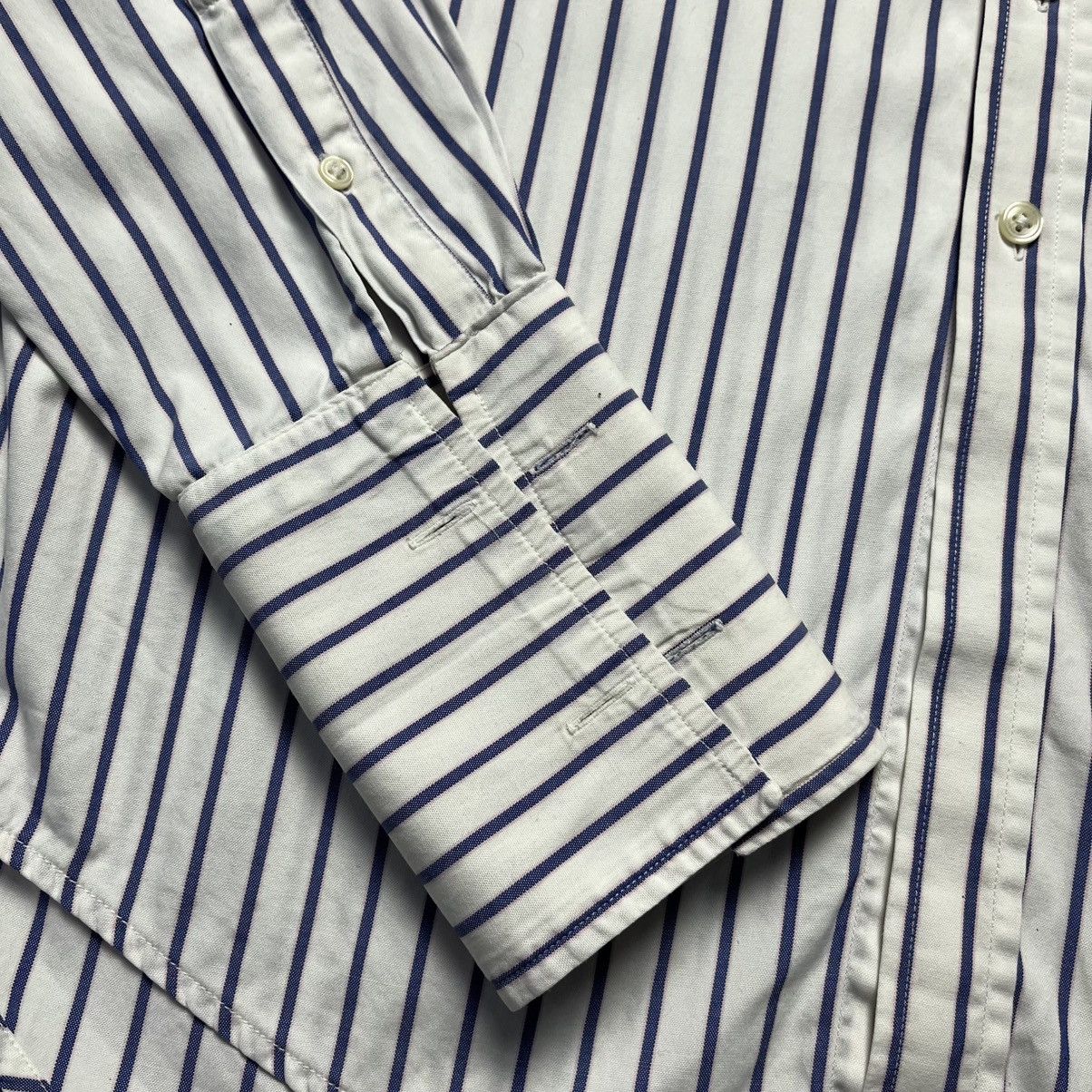 Aquascutum × Designer × Vintage Vintage Aquascutum Striped Shirt Button Up Streetwear Size US M / EU 48-50 / 2 - 7 Thumbnail