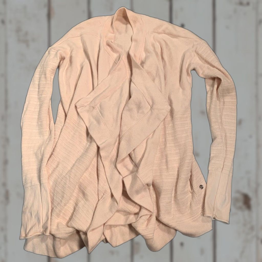 Lululemon Lululemon Athletica Cardigan Light Pink S Women Regular Pink Cardigan Women Ladies 2020s Size S / US 4 / IT 40 - 1 Thumbnail