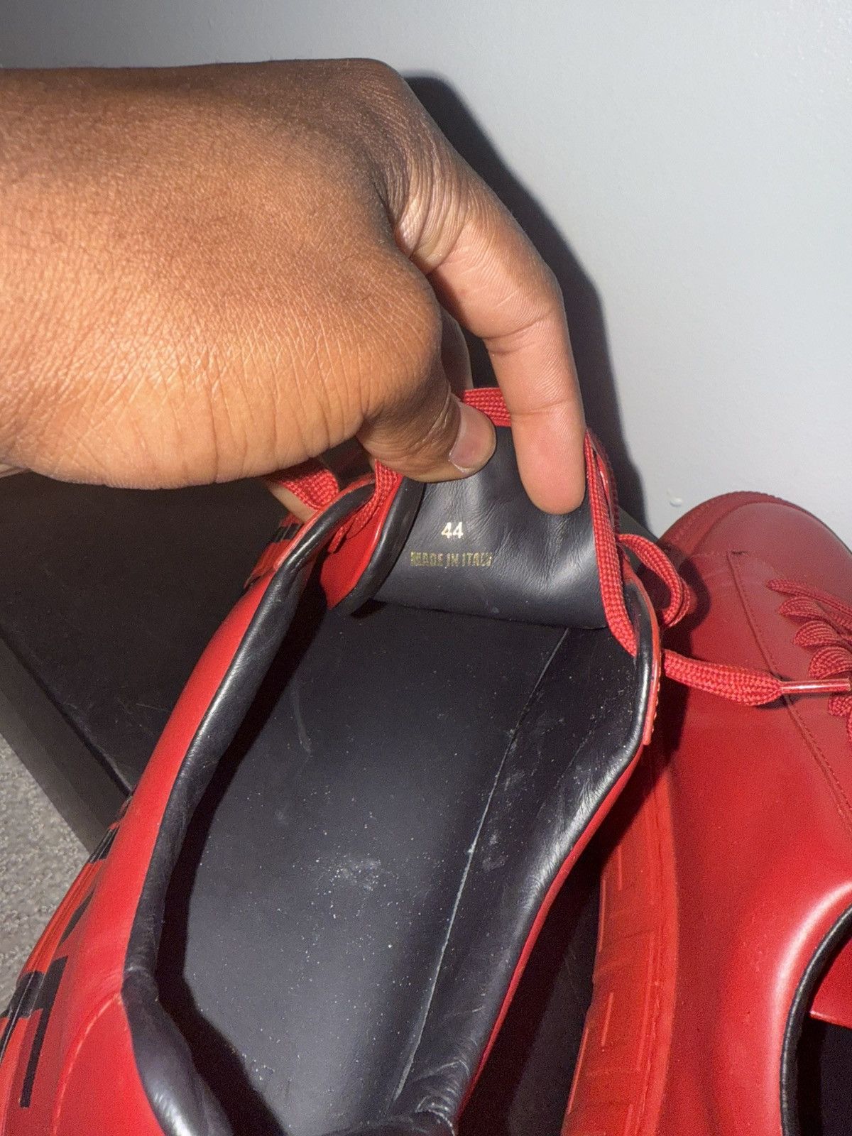 Valentino Red Versace low sneaker Size US 11 / EU 44 - 7 Thumbnail