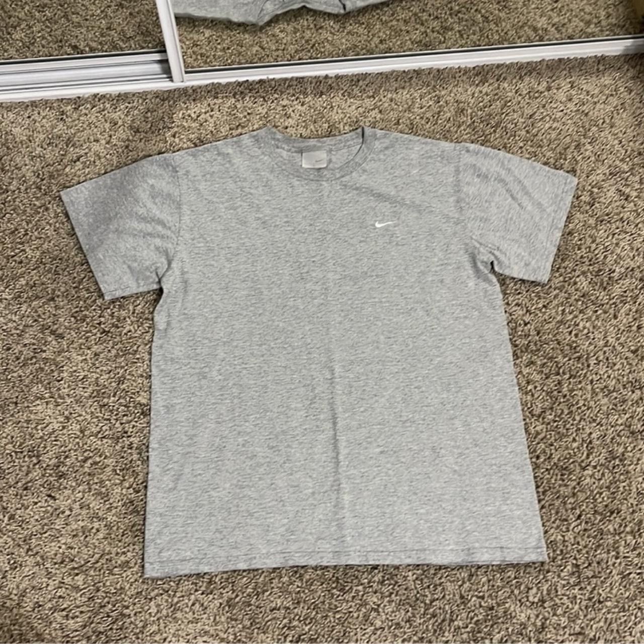 Nike × Vintage Vintage Grey Nike Tee Size US L / EU 52-54 / 3 - 1 Thumbnail