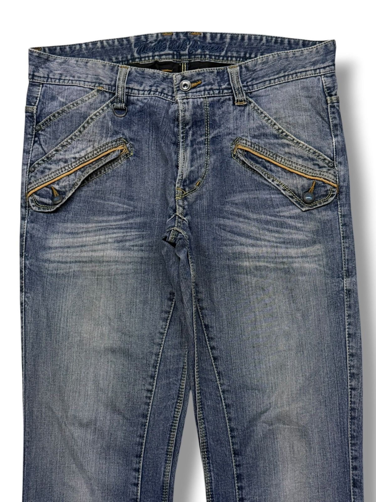Nicole Club Vintage Nicole Club For Men Y2K Denim Jeans Japan | W35 Size US 35 - 4 Thumbnail