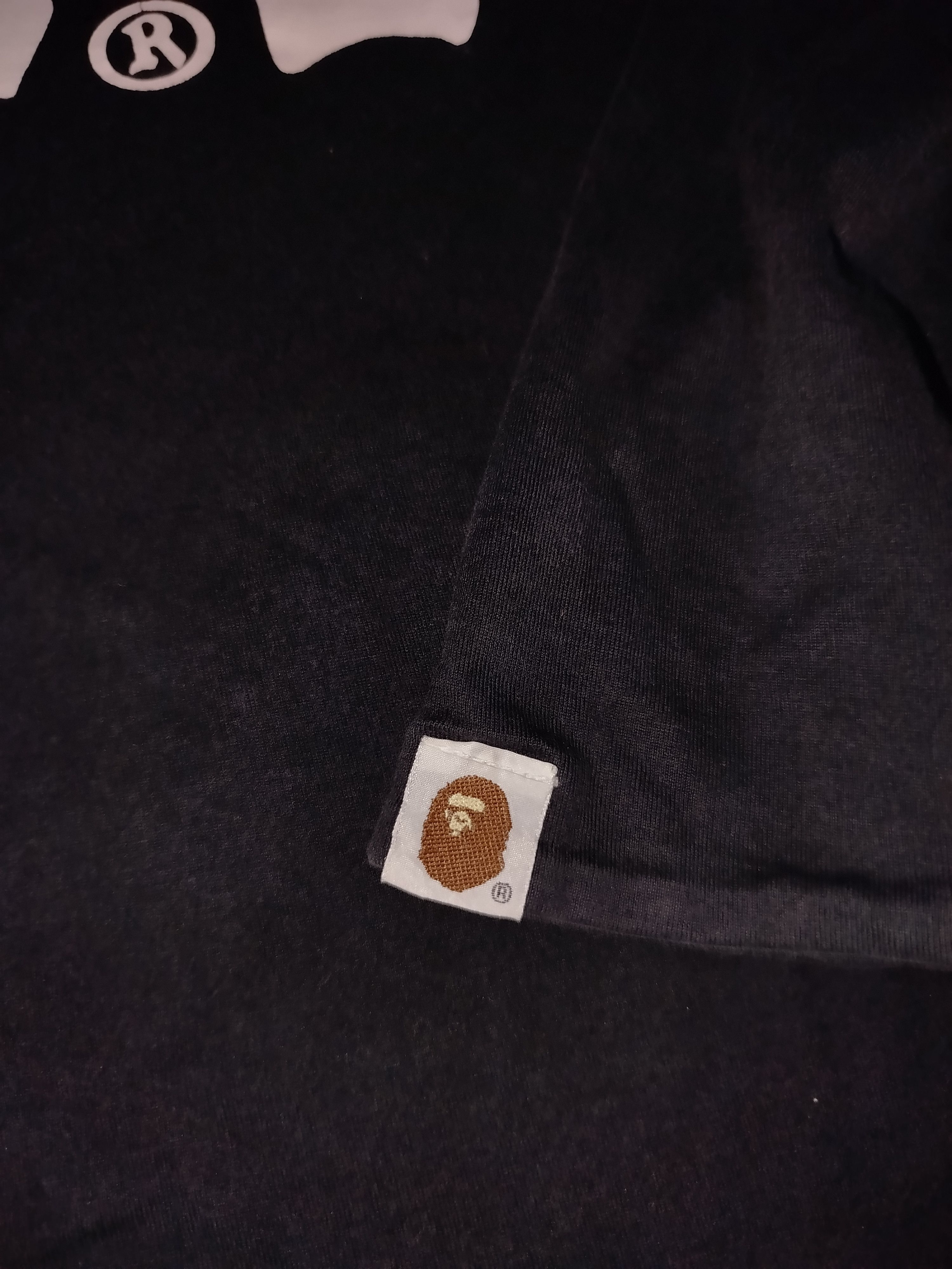 Bape A Bathing Ape reversible Long sleeve misty grey / black Size US M / EU 48-50 / 2 - 5 Thumbnail