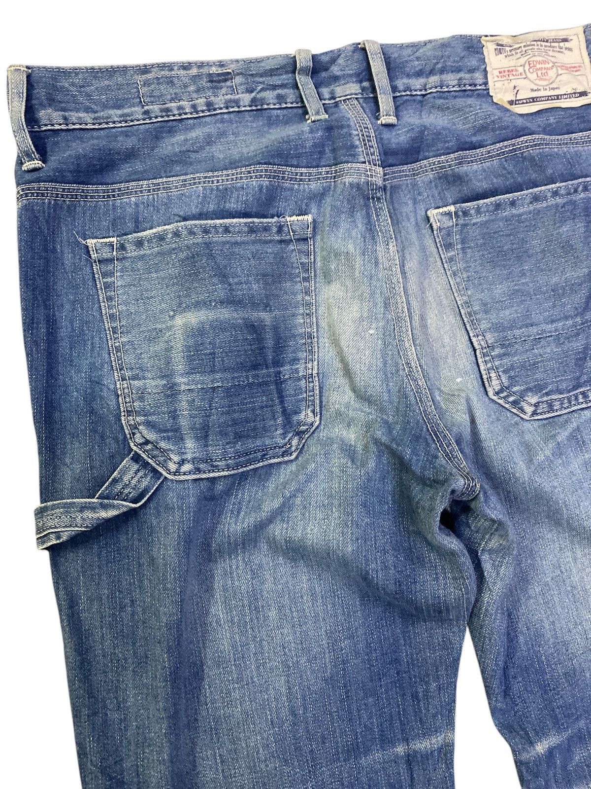 Edwin × Vintage Vintage Edwin Company Carpenter Jeans Size US 33 - 2 Thumbnail