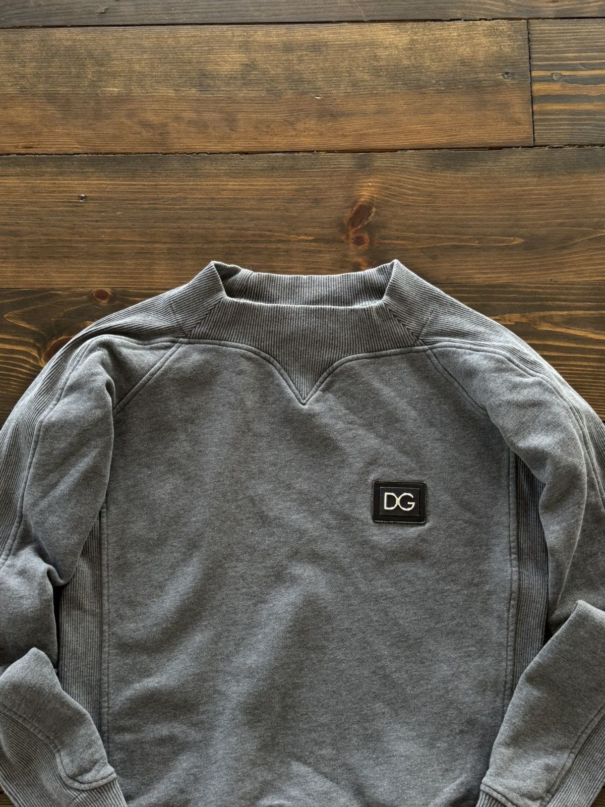 Dolce & Gabbana D&G Dolce & Gabbana Grey Basic Sweatshirt + Pants Suit Size M / US 6-8 / IT 42-44 - 6 Thumbnail