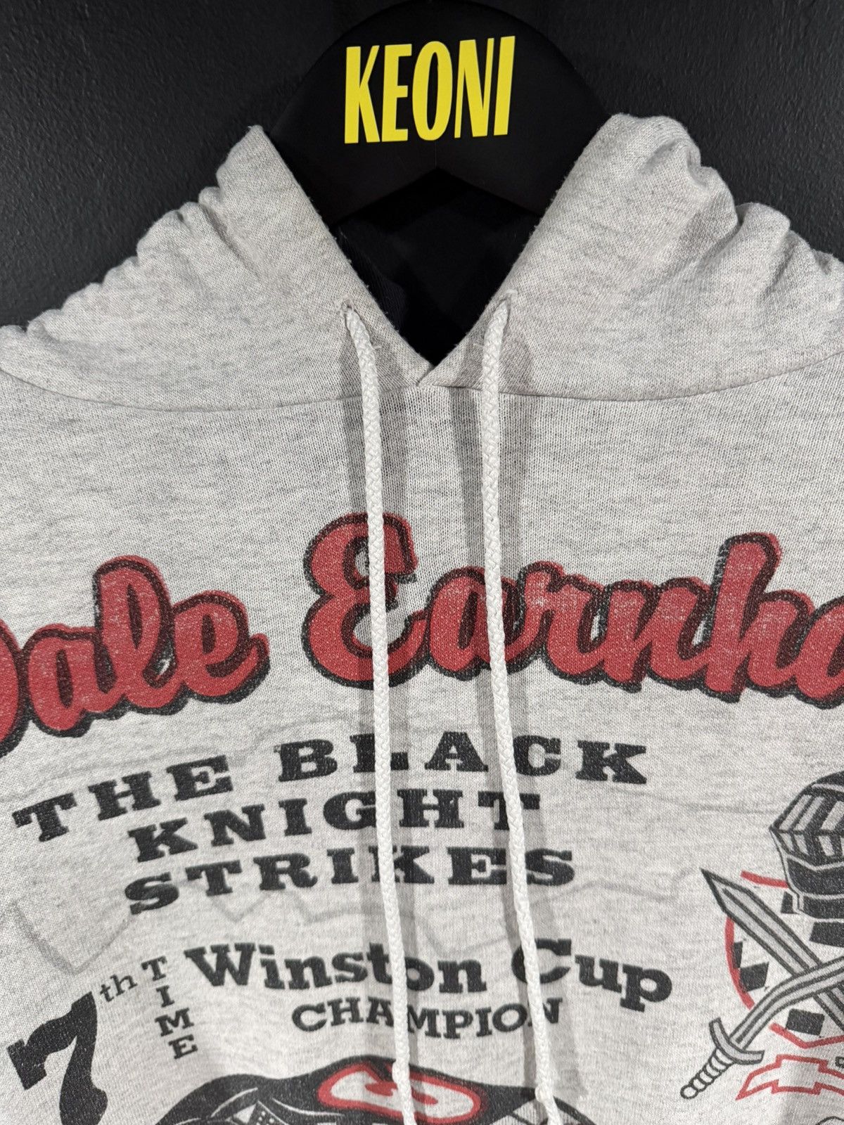 Vintage 1994 Vintage Dale Earnhardt Grunge Cropped Nascar Hoodie XL Size US XL / EU 56 / 4 - 6 Thumbnail