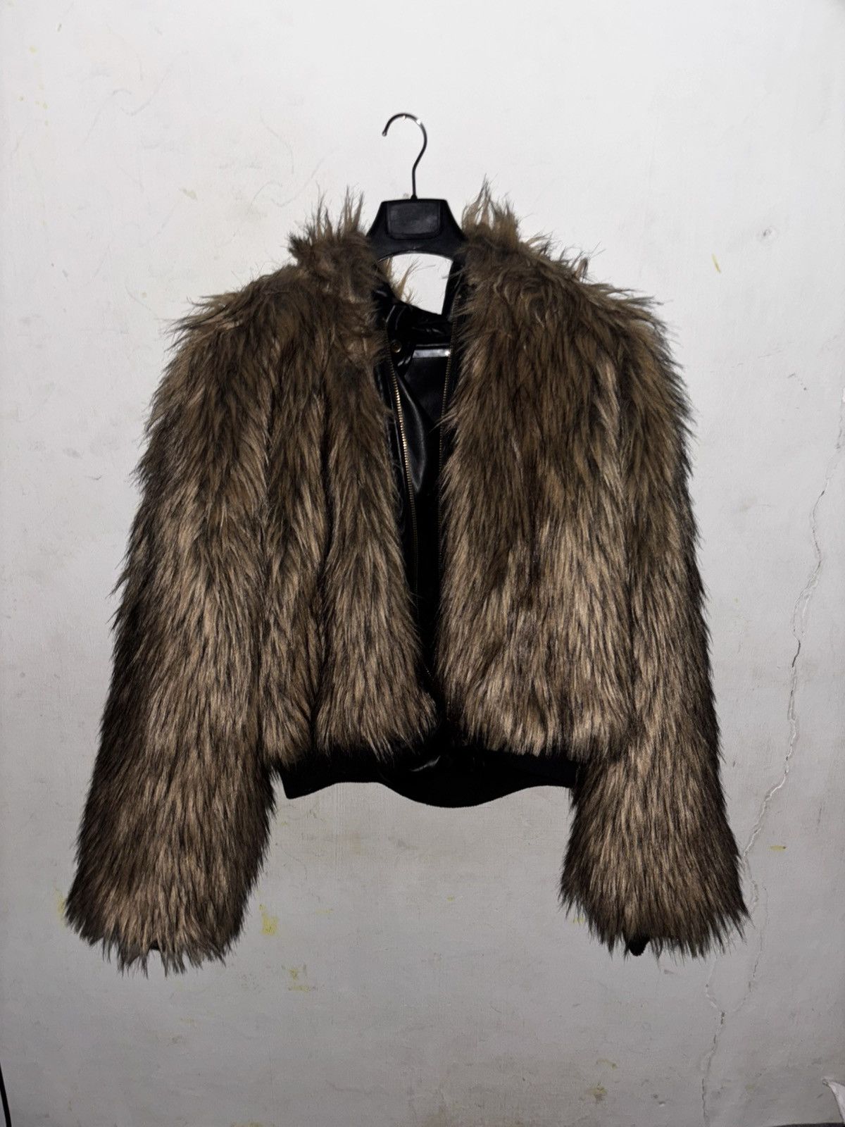Japanese Brand faux fur bomber jacket Size US M / EU 48-50 / 2 - 2 Thumbnail