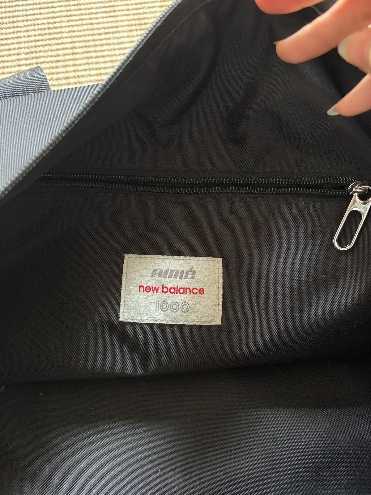 Aime Leon Dore Aime Leon dore new balance 1000 duffle bag weekend bag black Size ONE SIZE - 6 Thumbnail