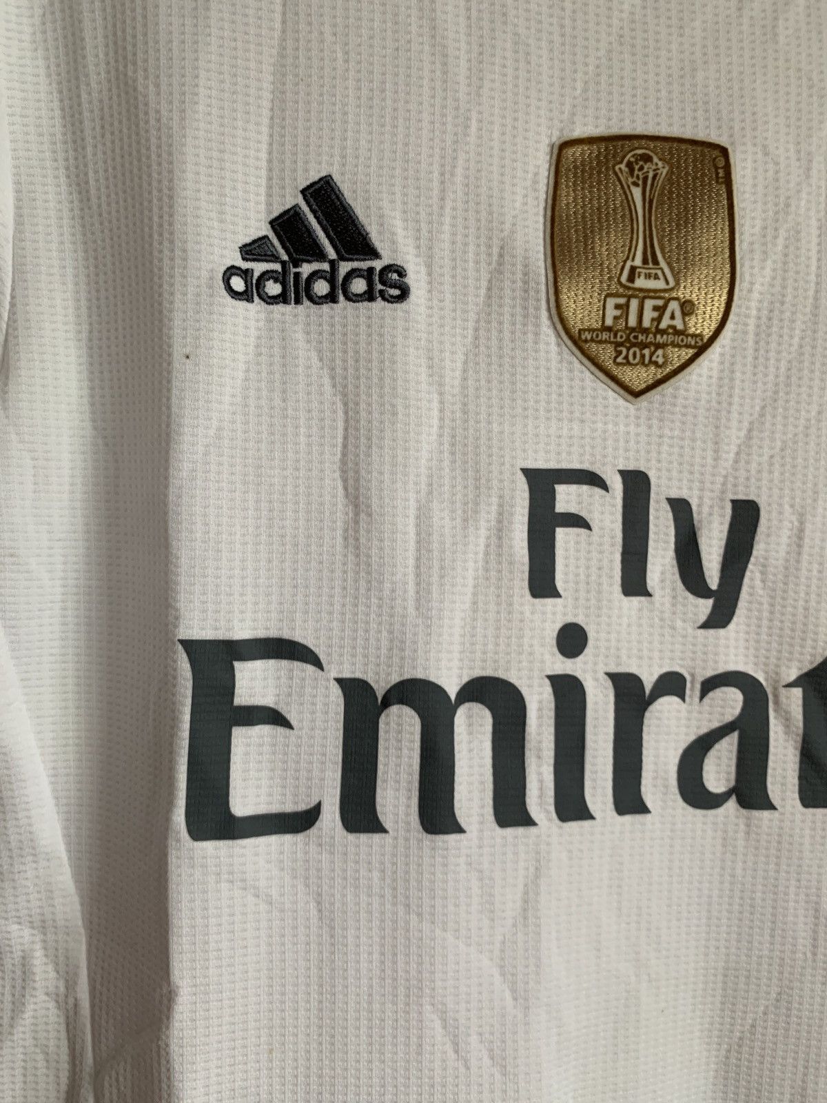 Adidas Real Madrid 2015 Home Football Shirt Adidas Soccer Jersey M Size US M / EU 48-50 / 2 - 5 Thumbnail