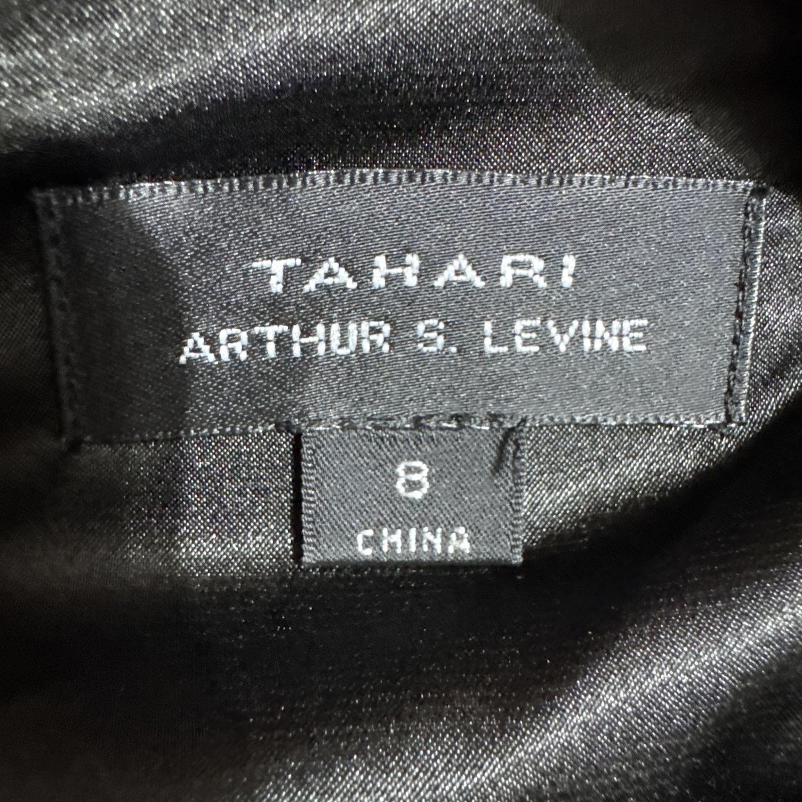 Other Tahari Arthur S Levine Dress 8 Retro 50s 60s Silk Parisian Size M / US 6-8 / IT 42-44 - 6 Thumbnail